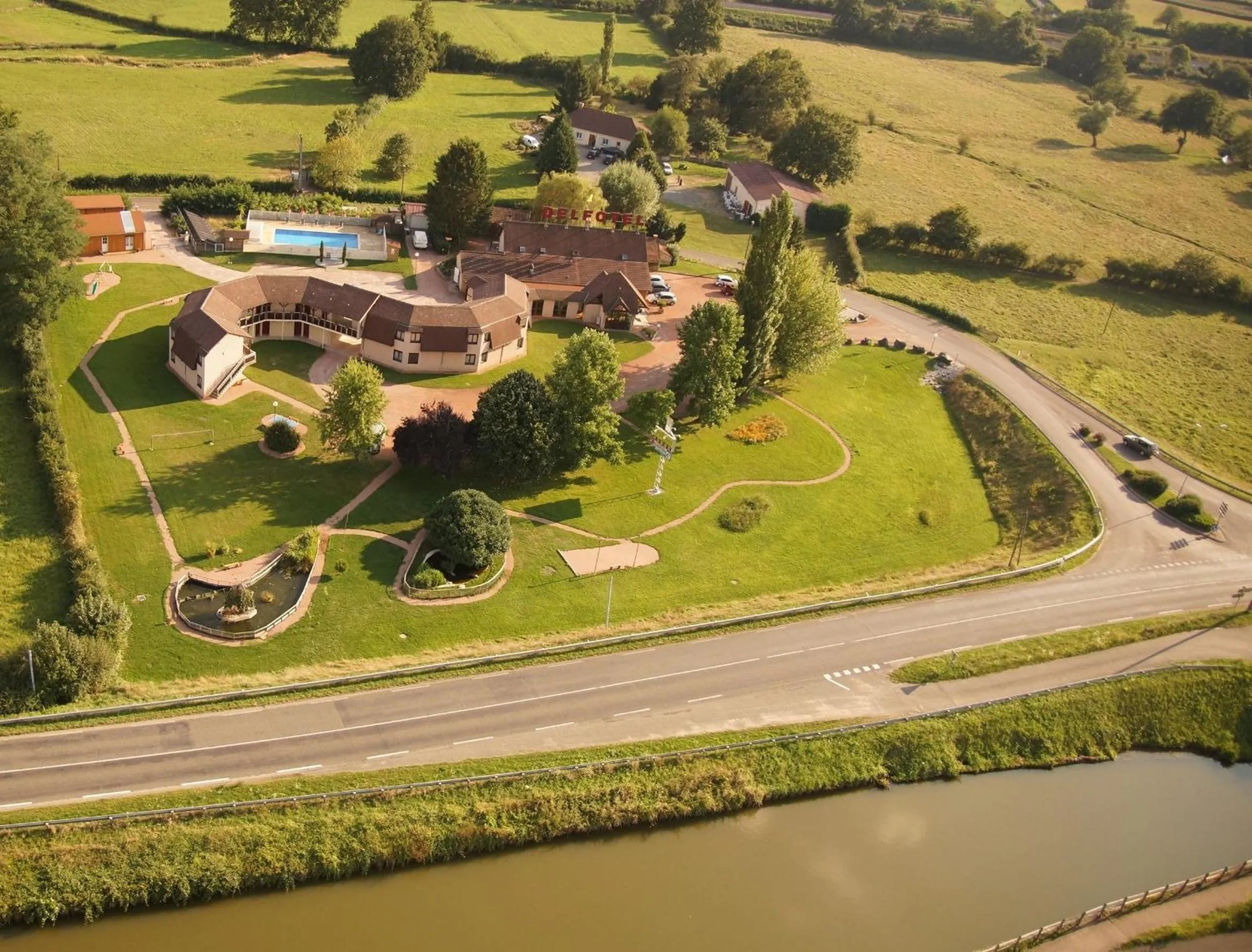 Bird's eye view in Delfotel