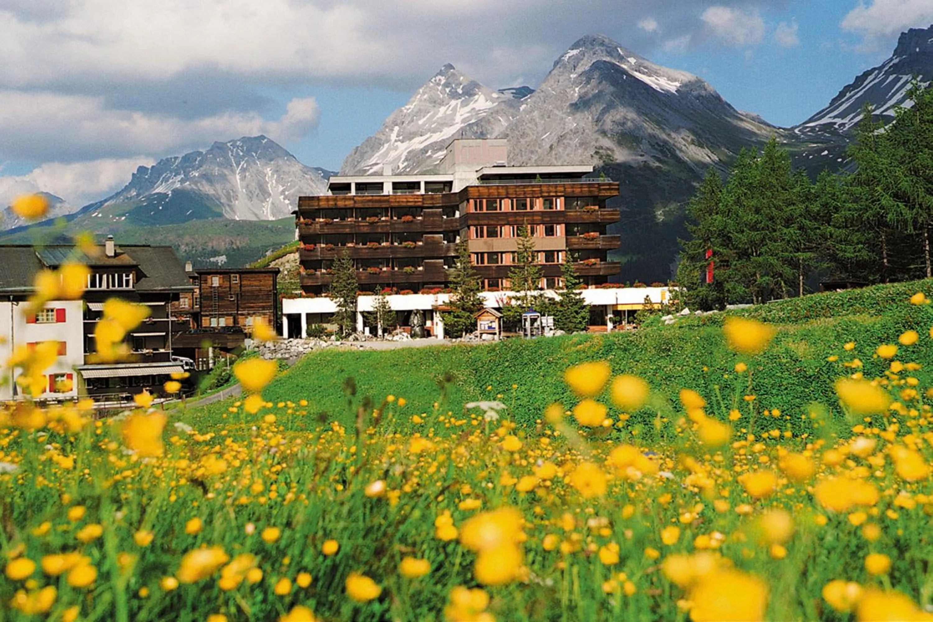 Property building in Arosa Kulm Hotel & Alpin Spa