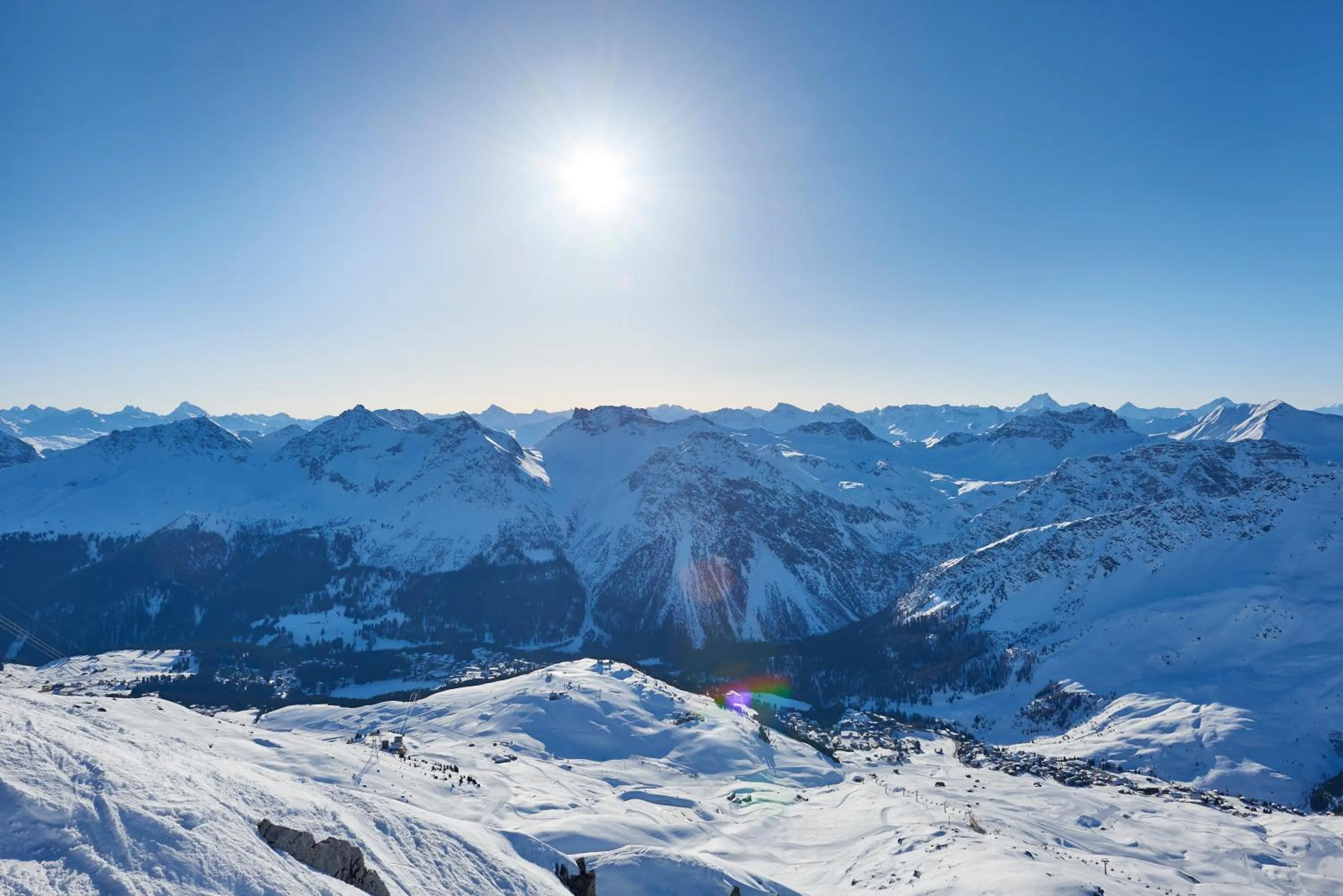 Skiing in Arosa Kulm Hotel & Alpin Spa