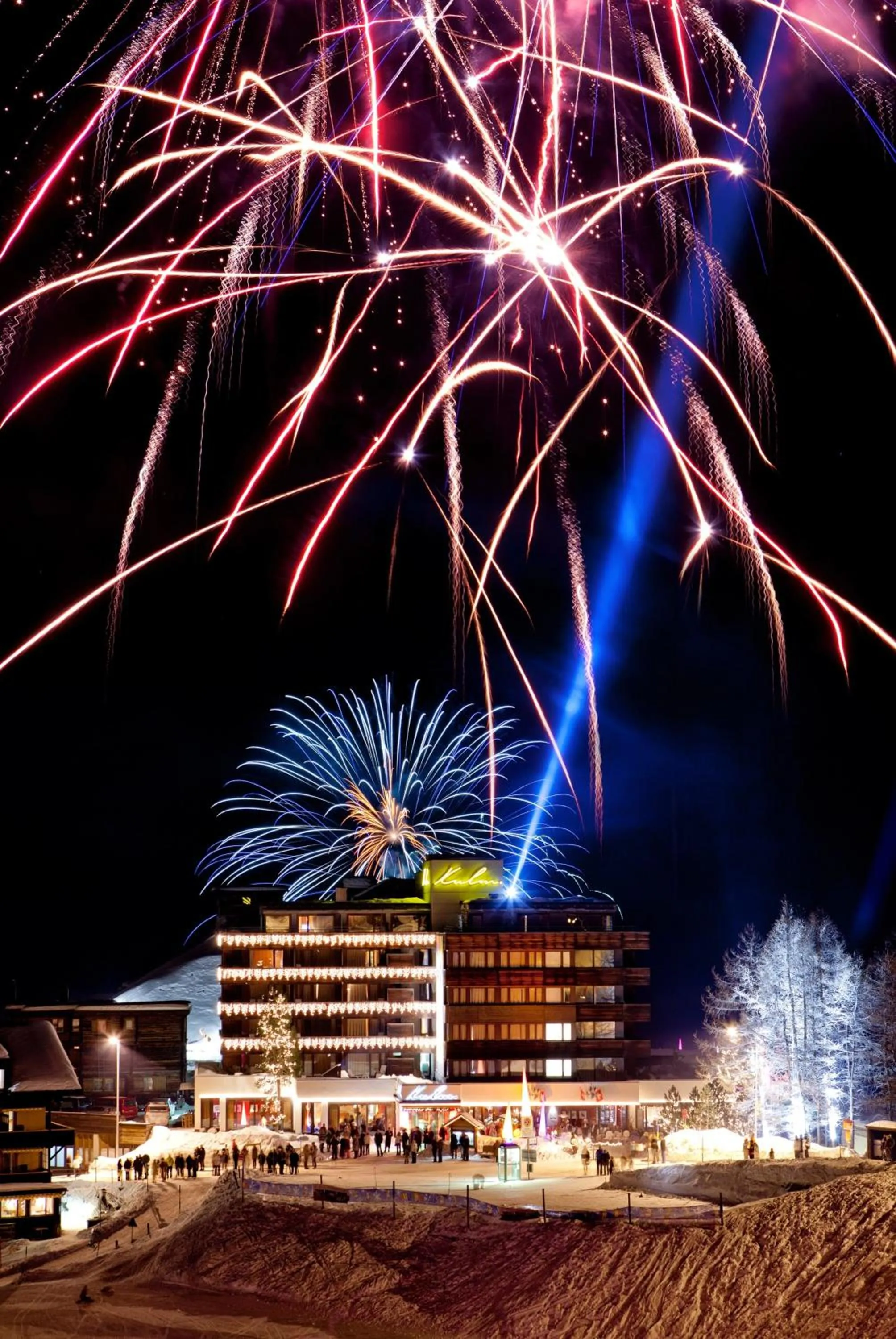 Facade/entrance in Arosa Kulm Hotel & Alpin Spa