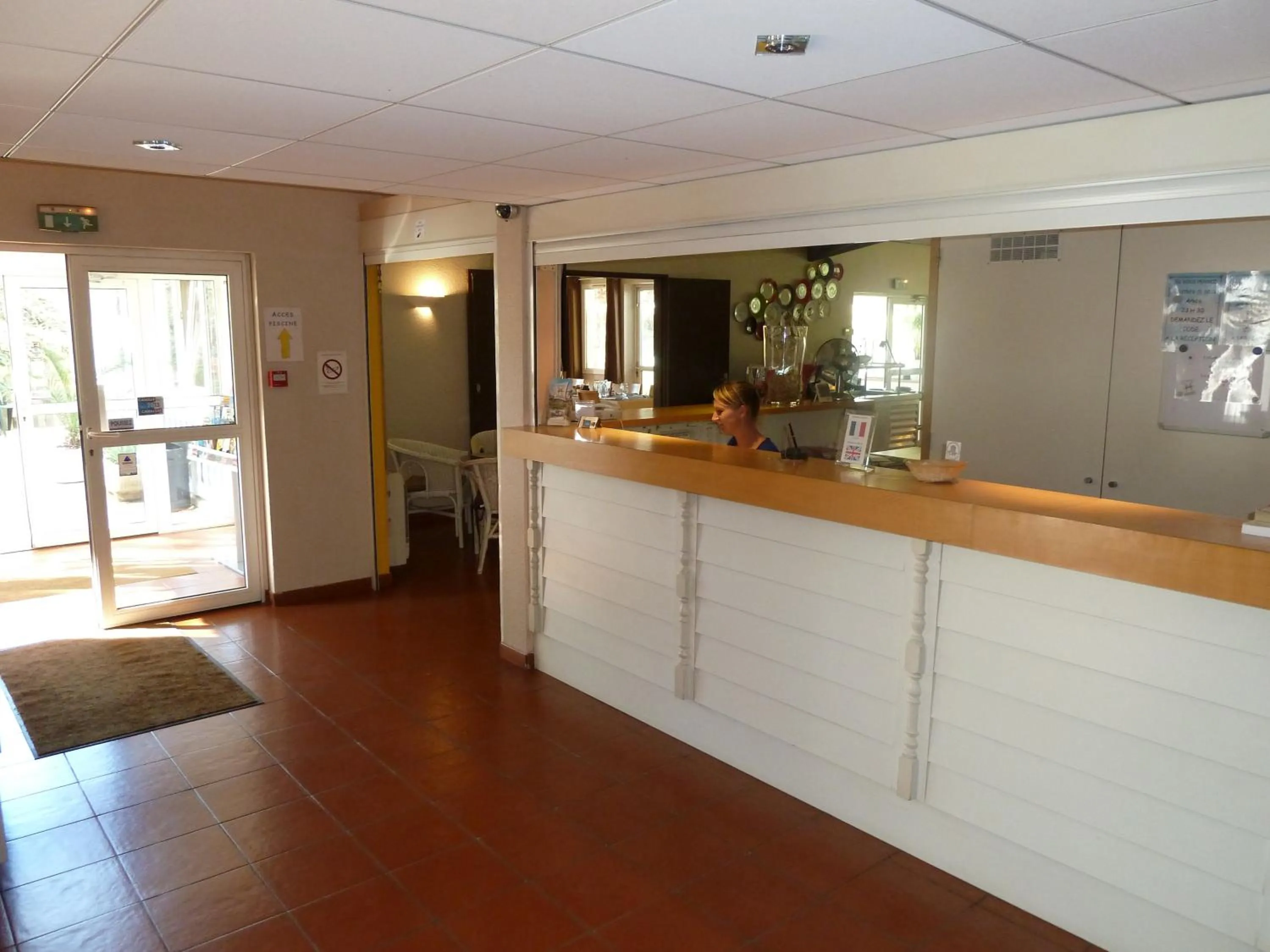 Lobby or reception in Hotel & Restaurant Heliotel