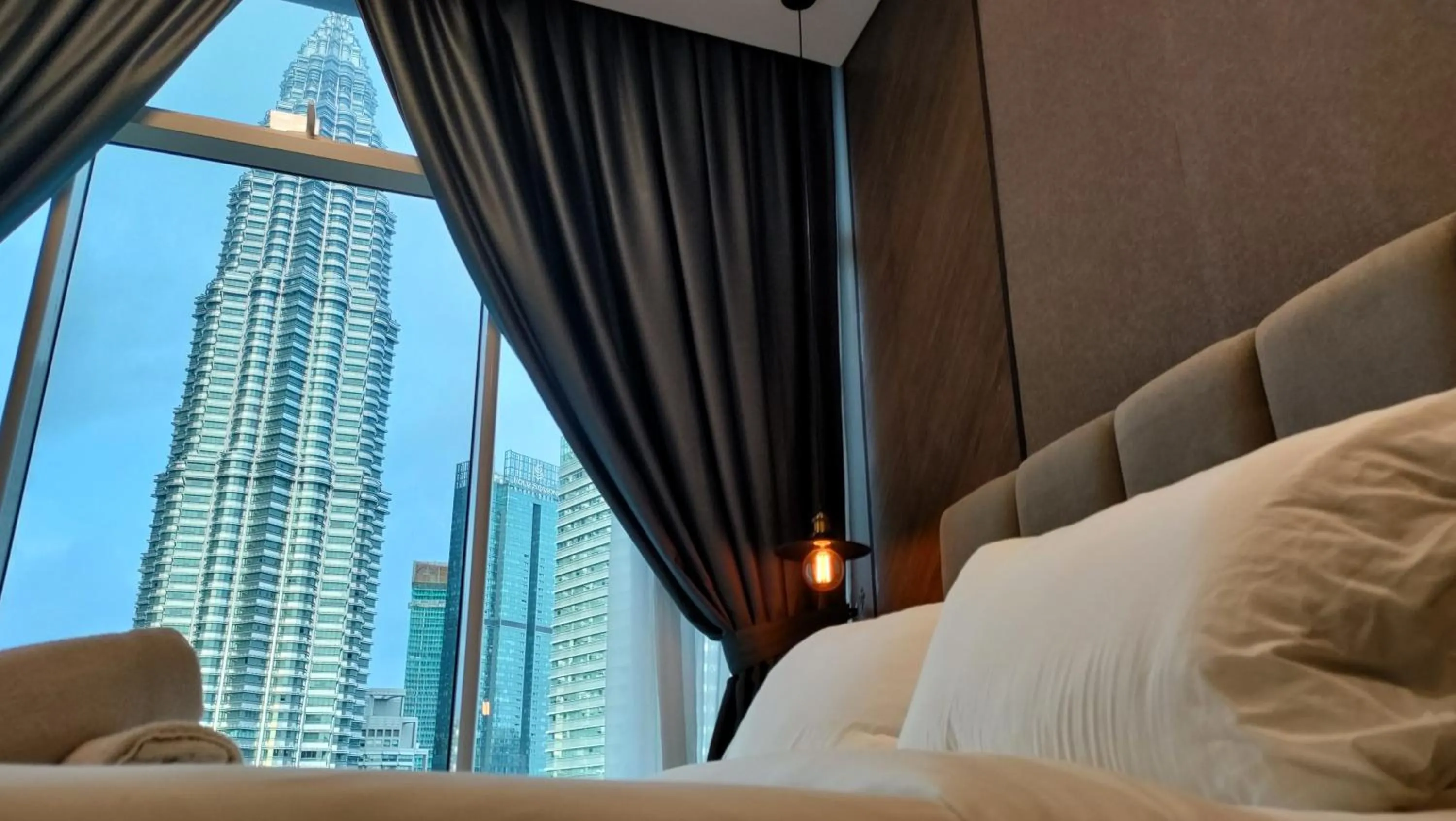 Bed in KLCC Homestay Vacation Sky Suites KLCC Birdy Stay