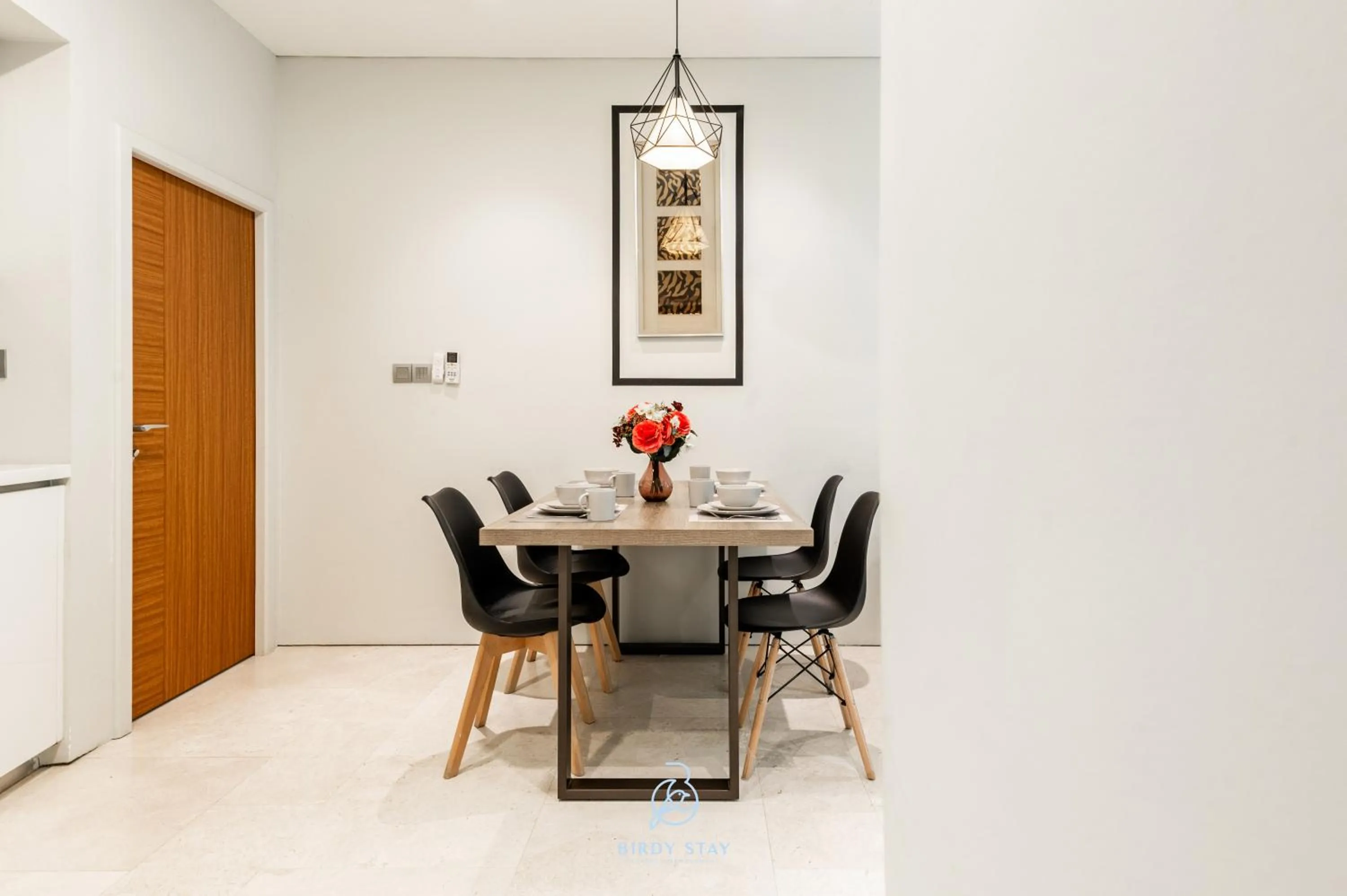 Dining area in KLCC Homestay Vacation Sky Suites KLCC Birdy Stay