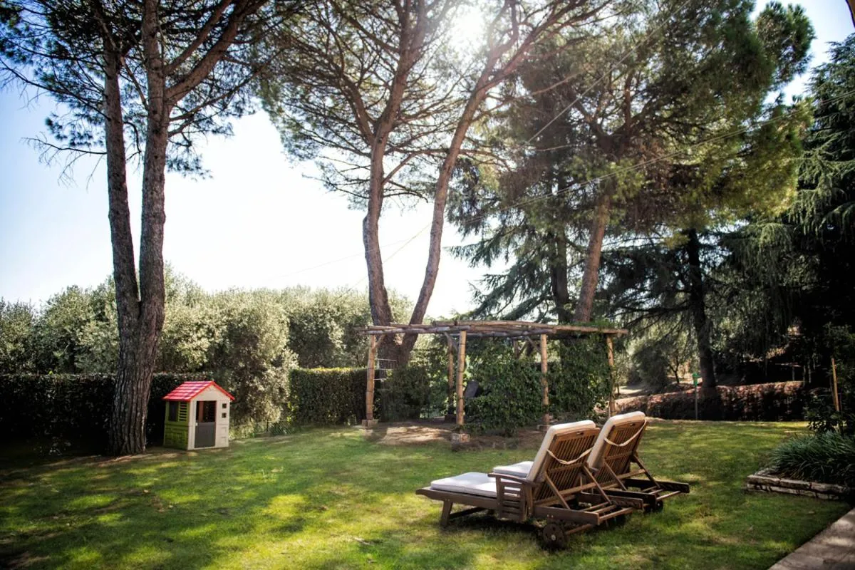 Garden in Fattoria Busa dell'Oro