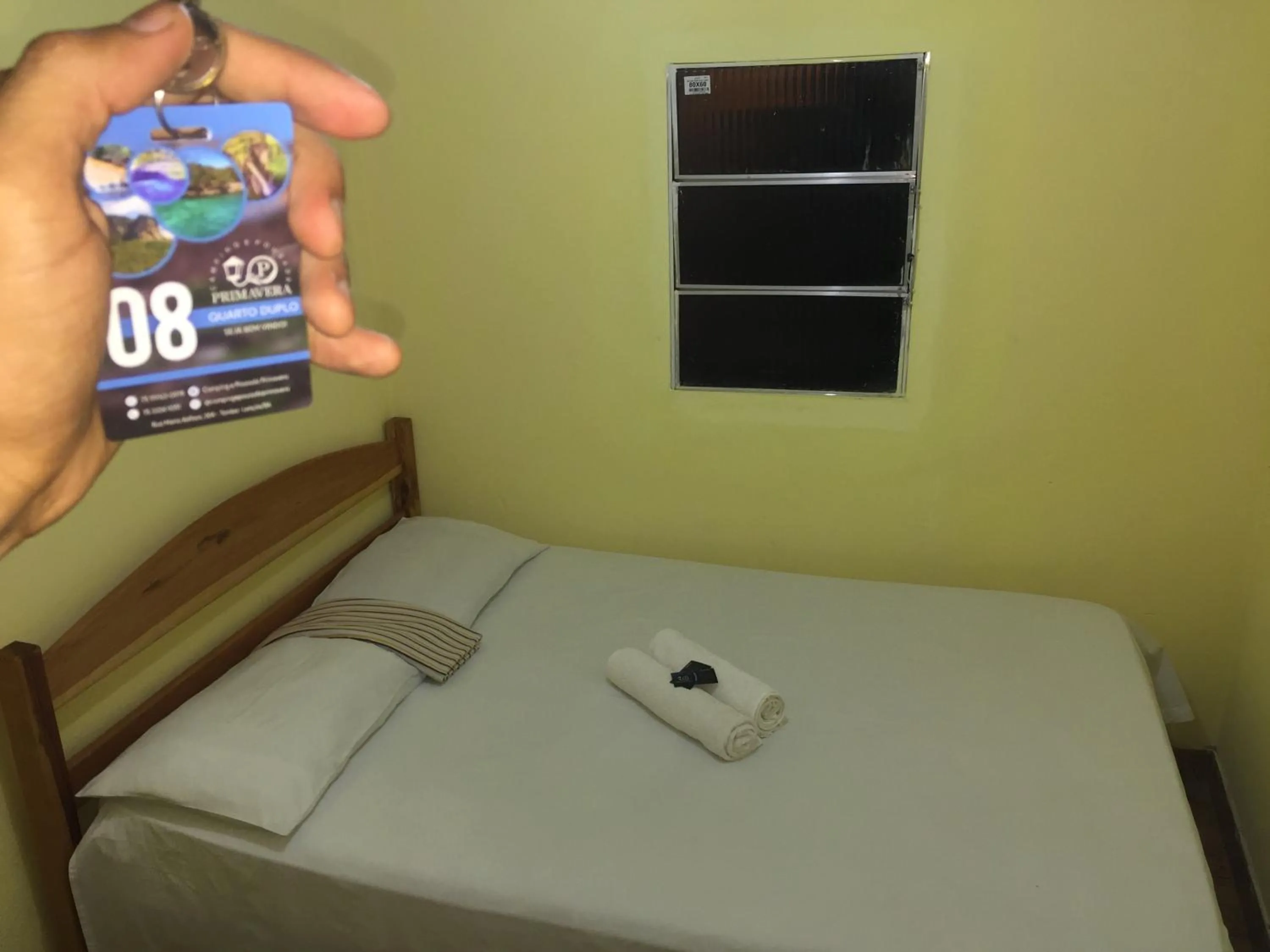 Double Room in Camping e Pousada Primavera