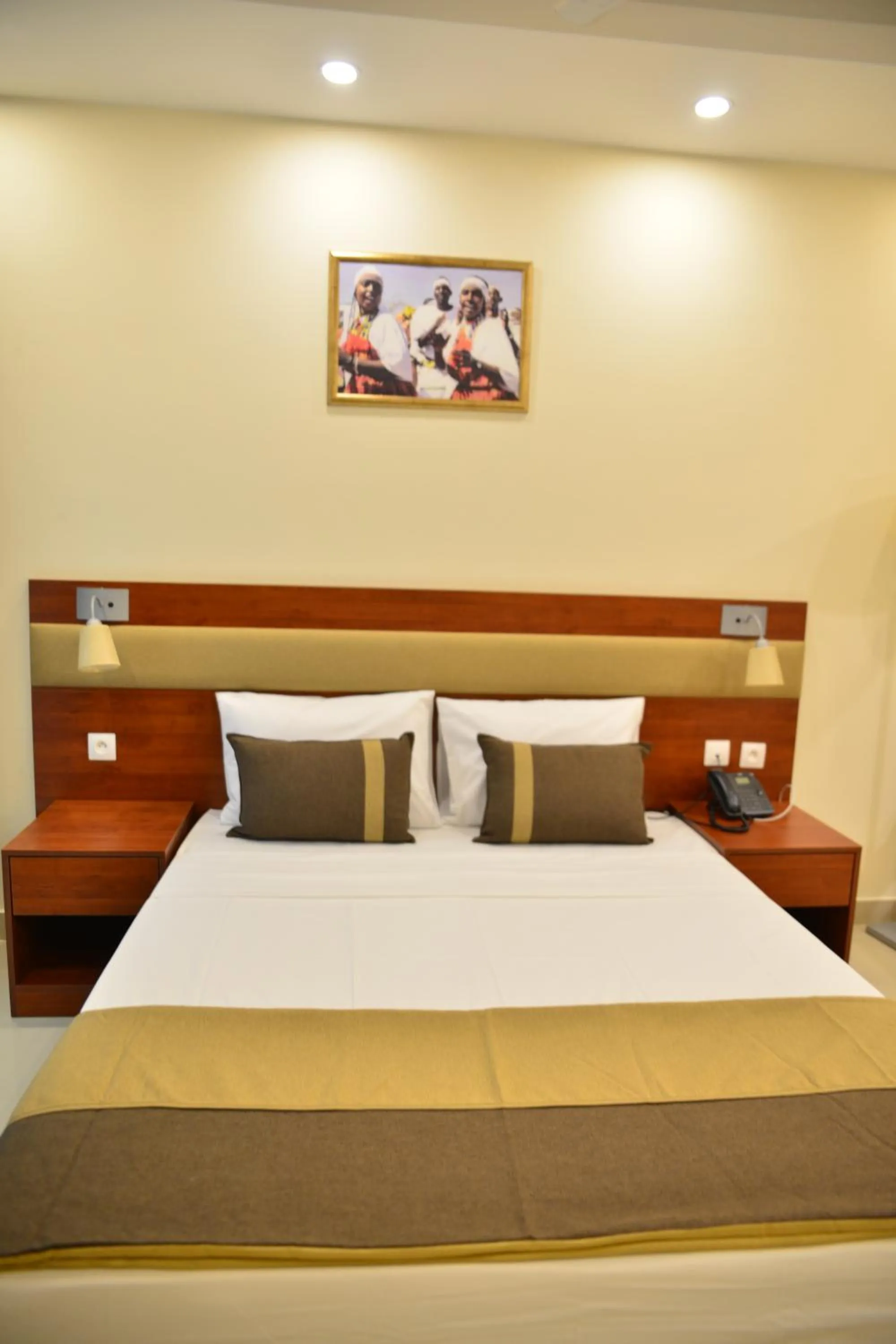 Bed in RED SEA HOTEL APARTMENT