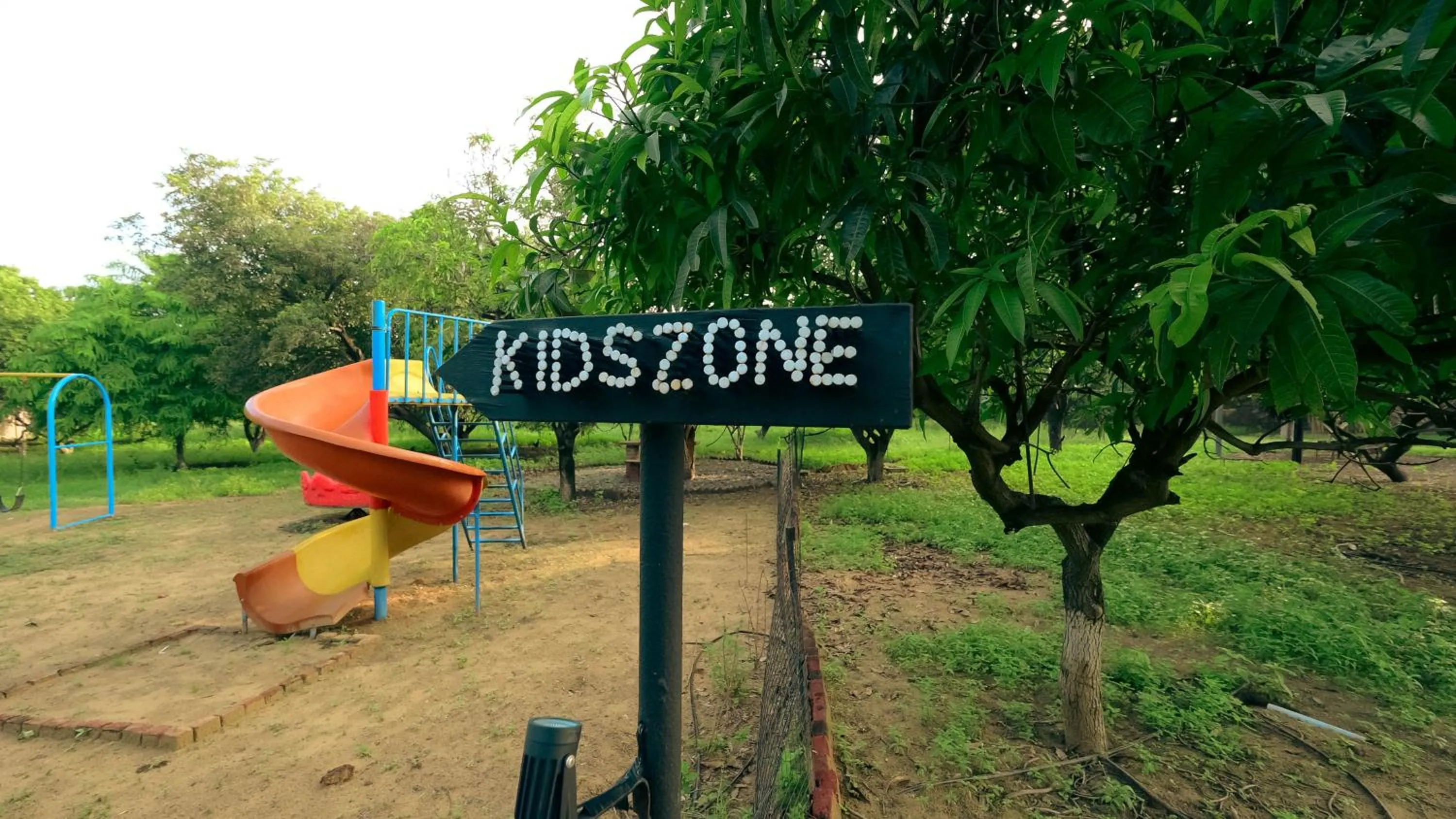 Children play ground in Clarks Safari Pushkar