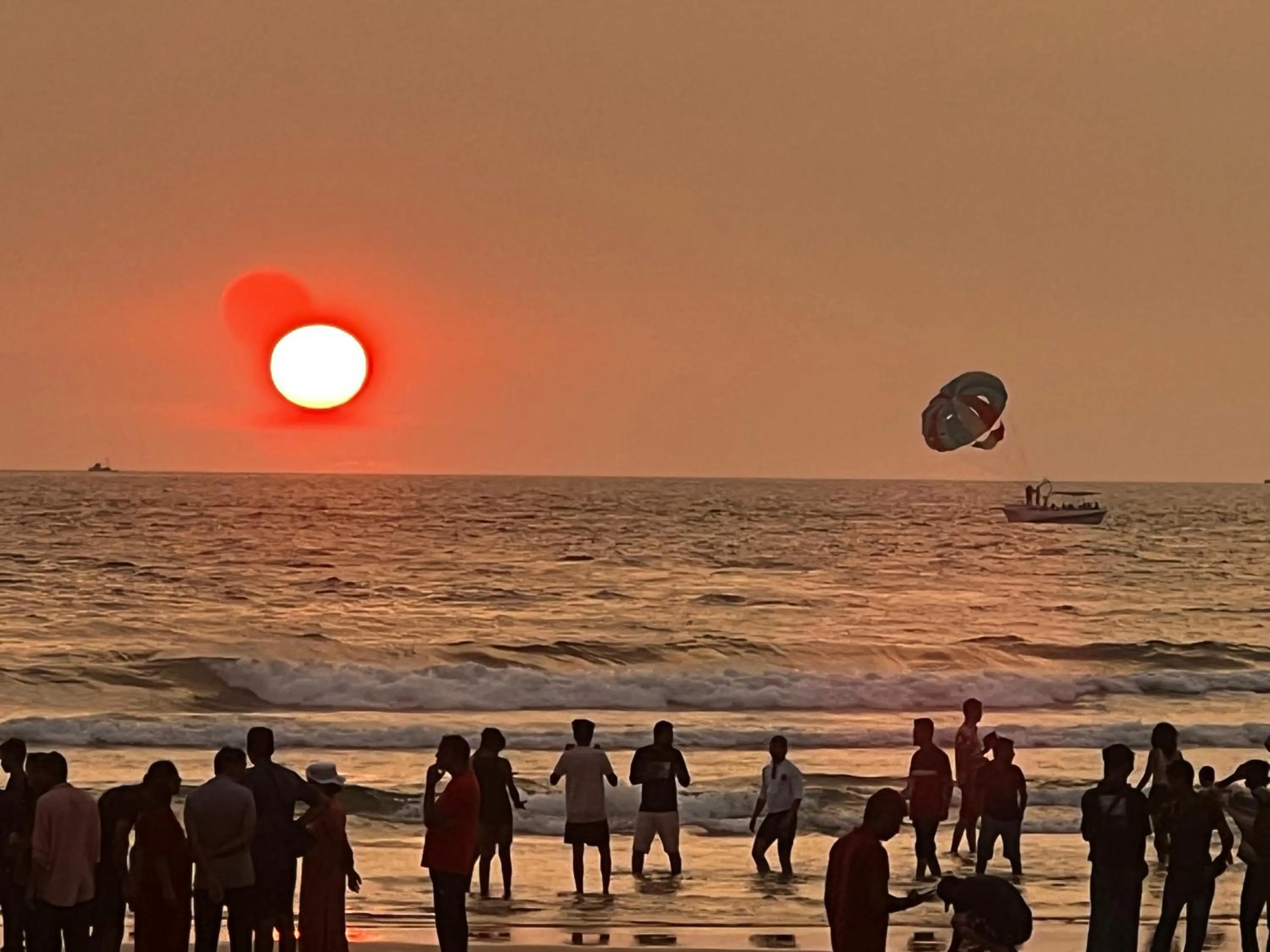 Sunset in Baga Beach Myron