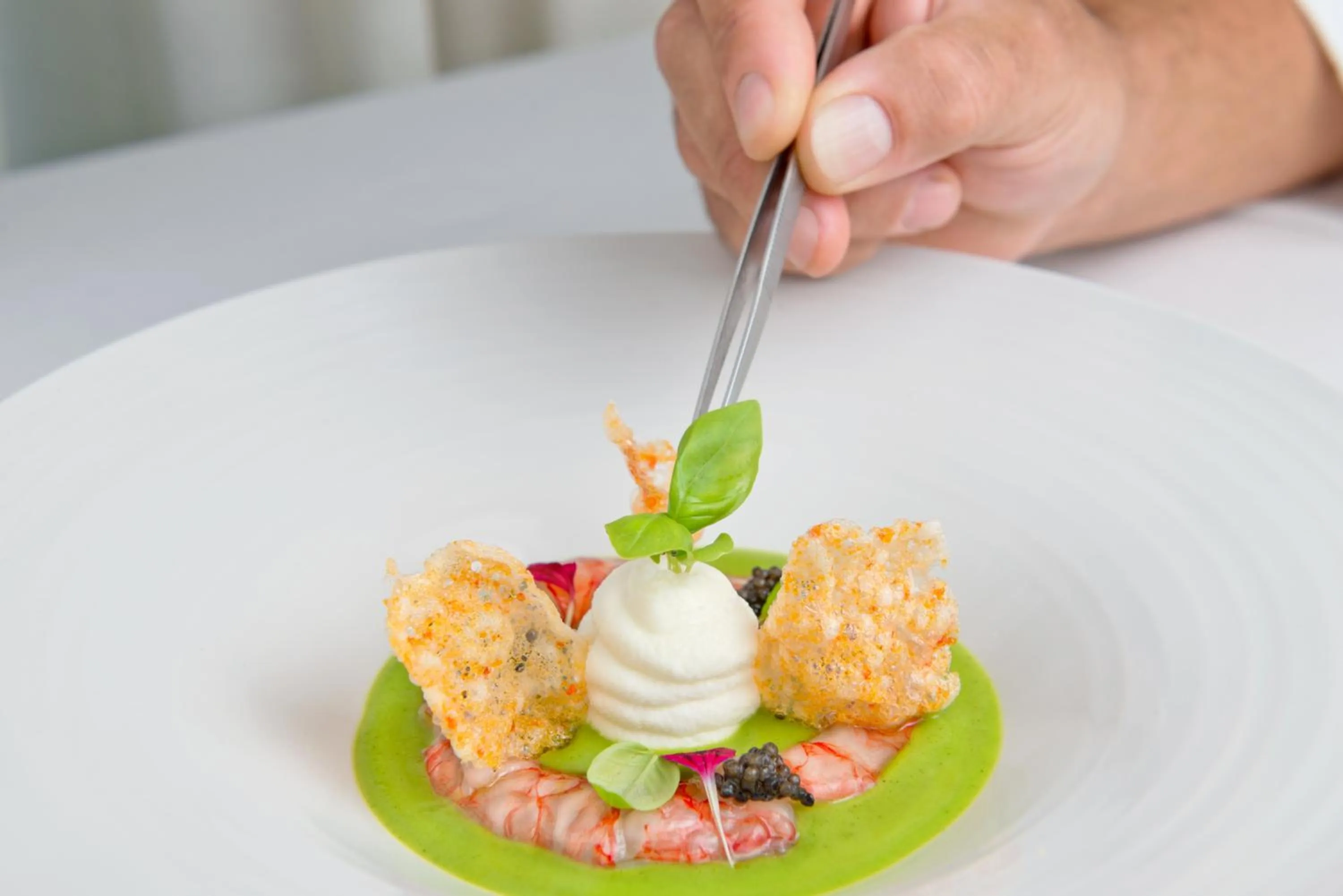 Food close-up in Swiss Diamond Hotel & Spa