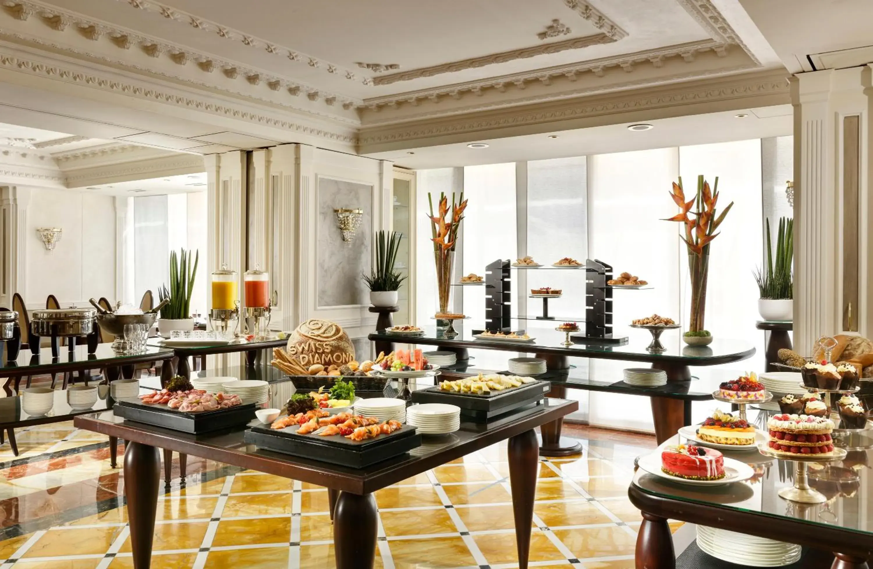 Food and drinks in Swiss Diamond Hotel & Spa Food and drinks in Swiss Diamond Hotel & Spa