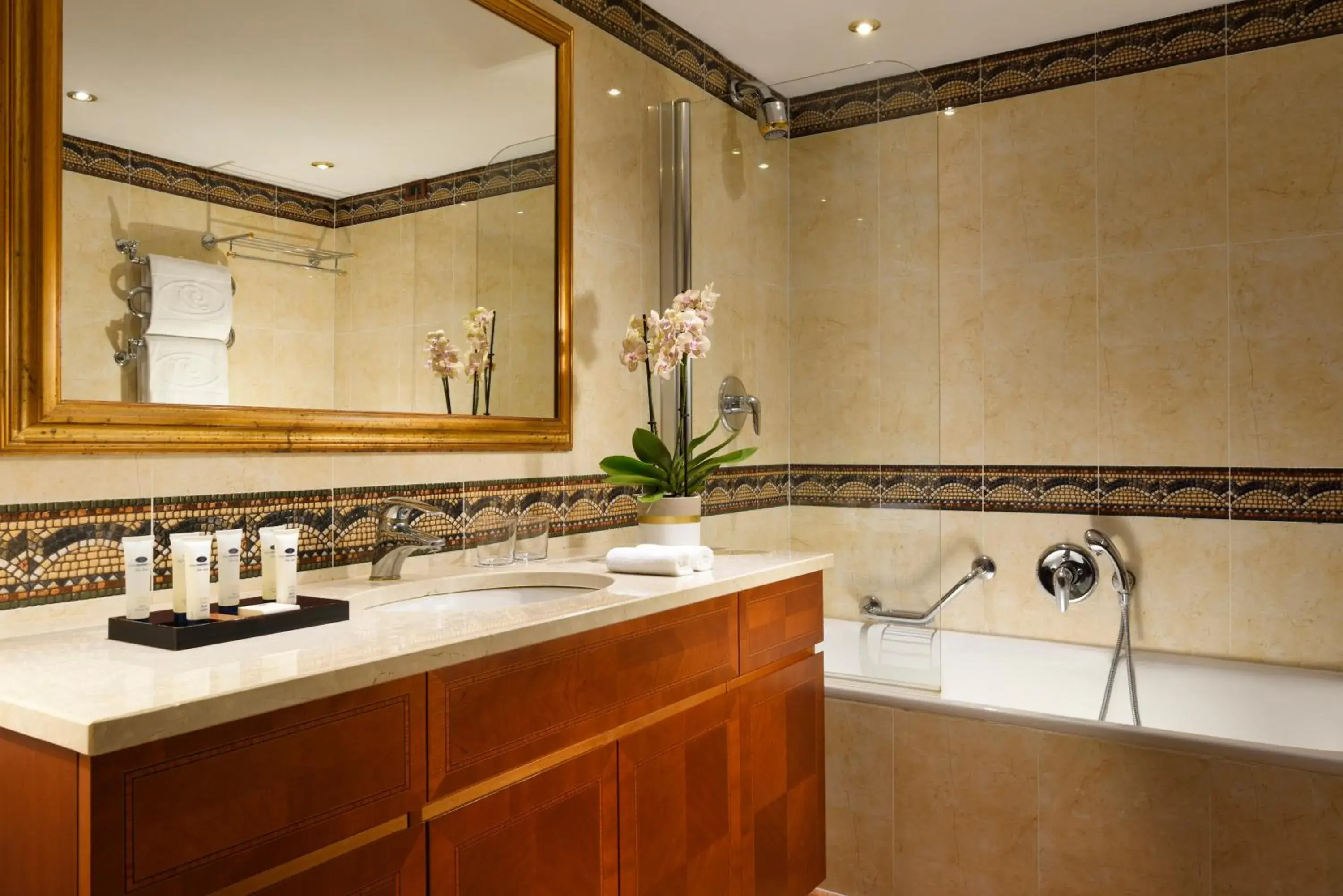 Bathroom in Swiss Diamond Hotel & Spa Bathroom in Swiss Diamond Hotel & Spa