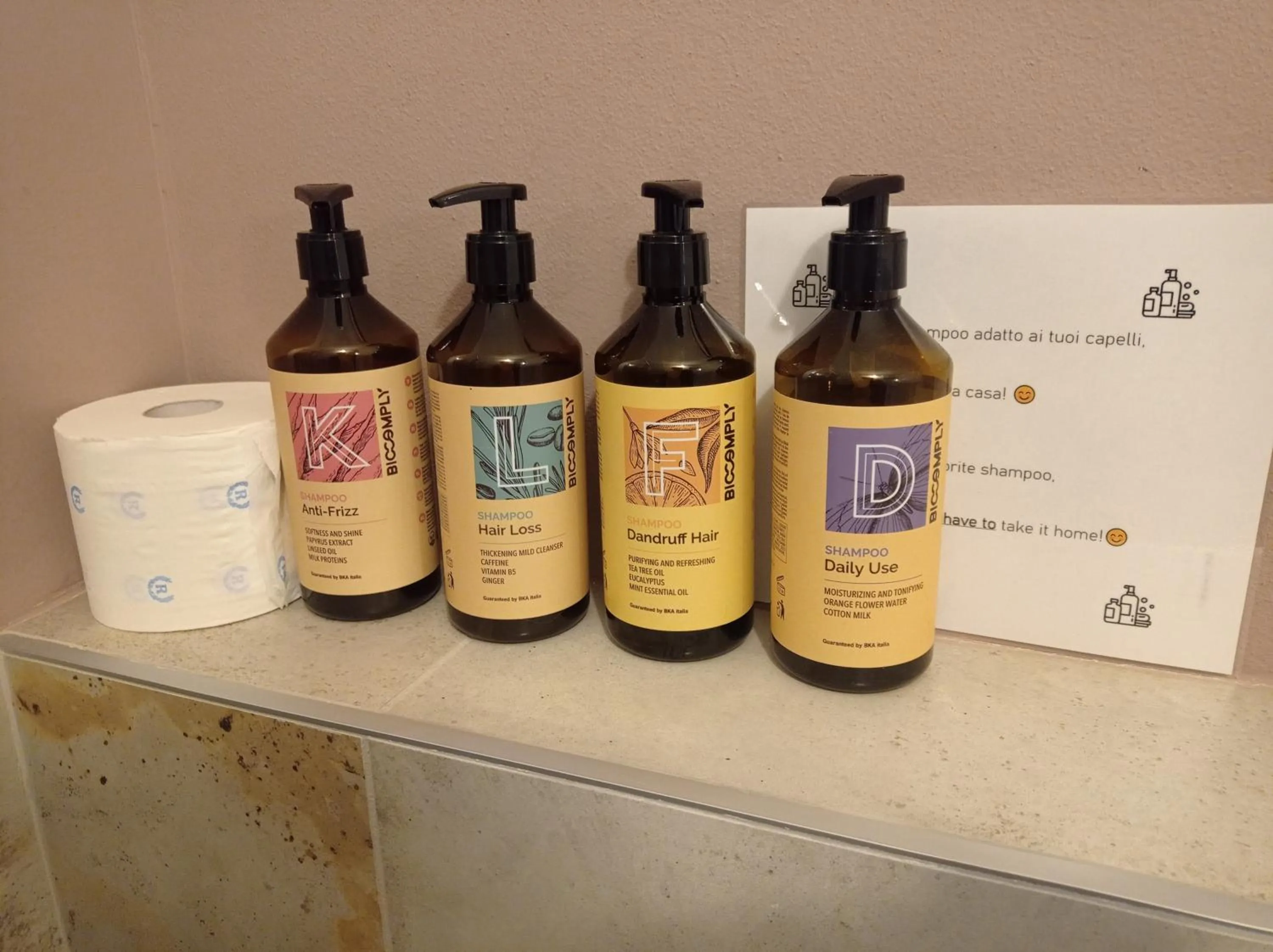 Bathroom in b&b Casa Livia