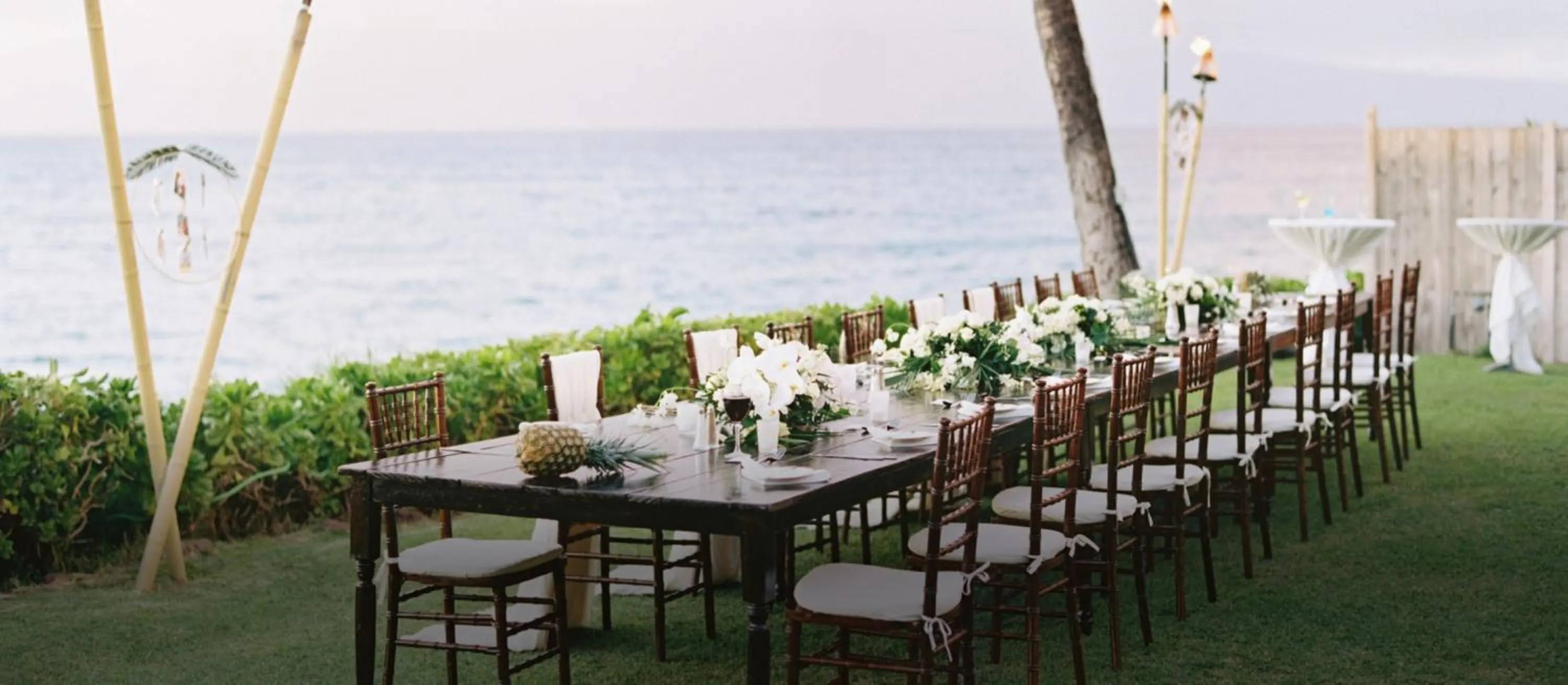 wedding in Royal Lahaina Resort & Bungalows