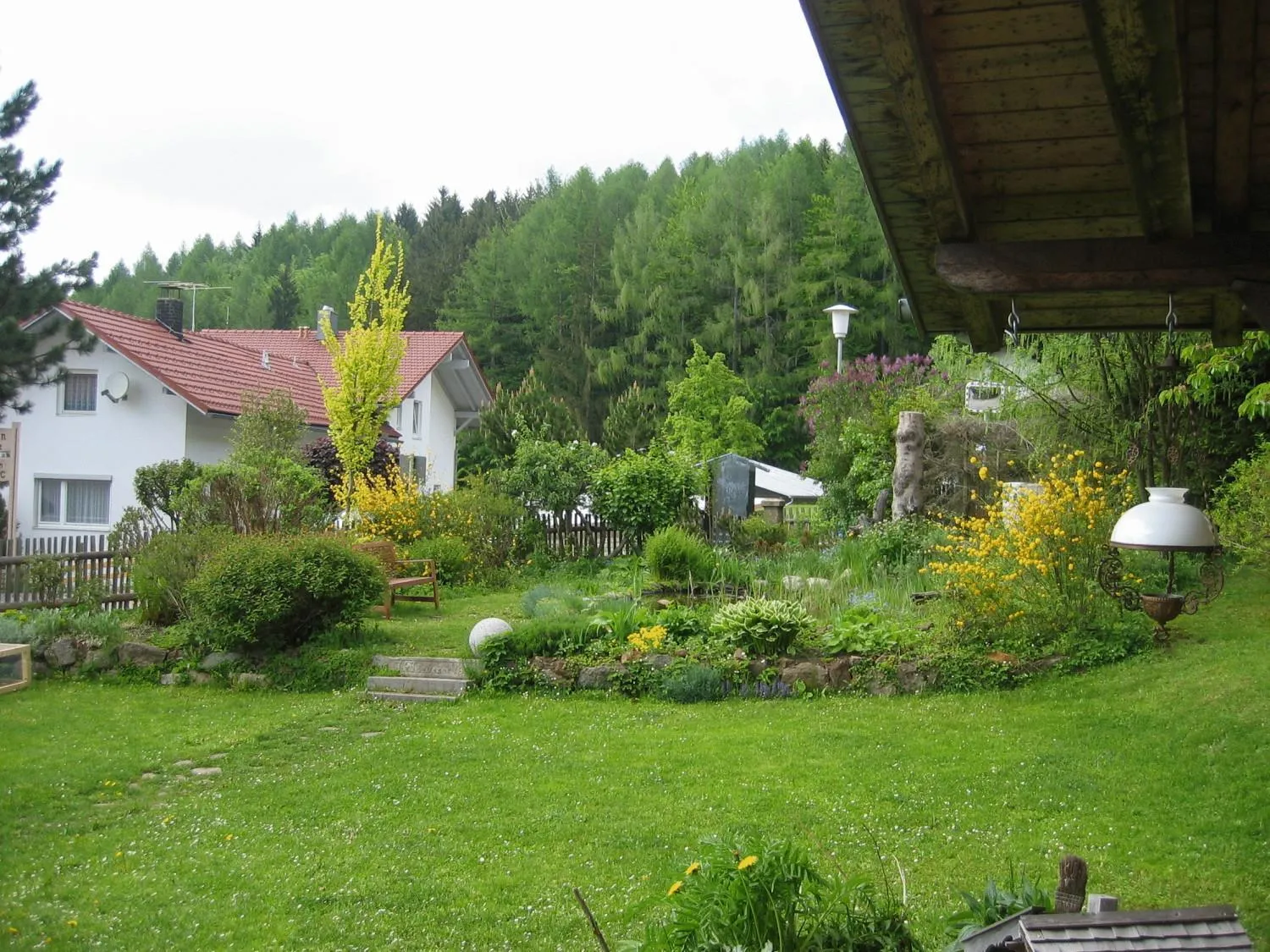 BBQ facilities in Pension Weigert