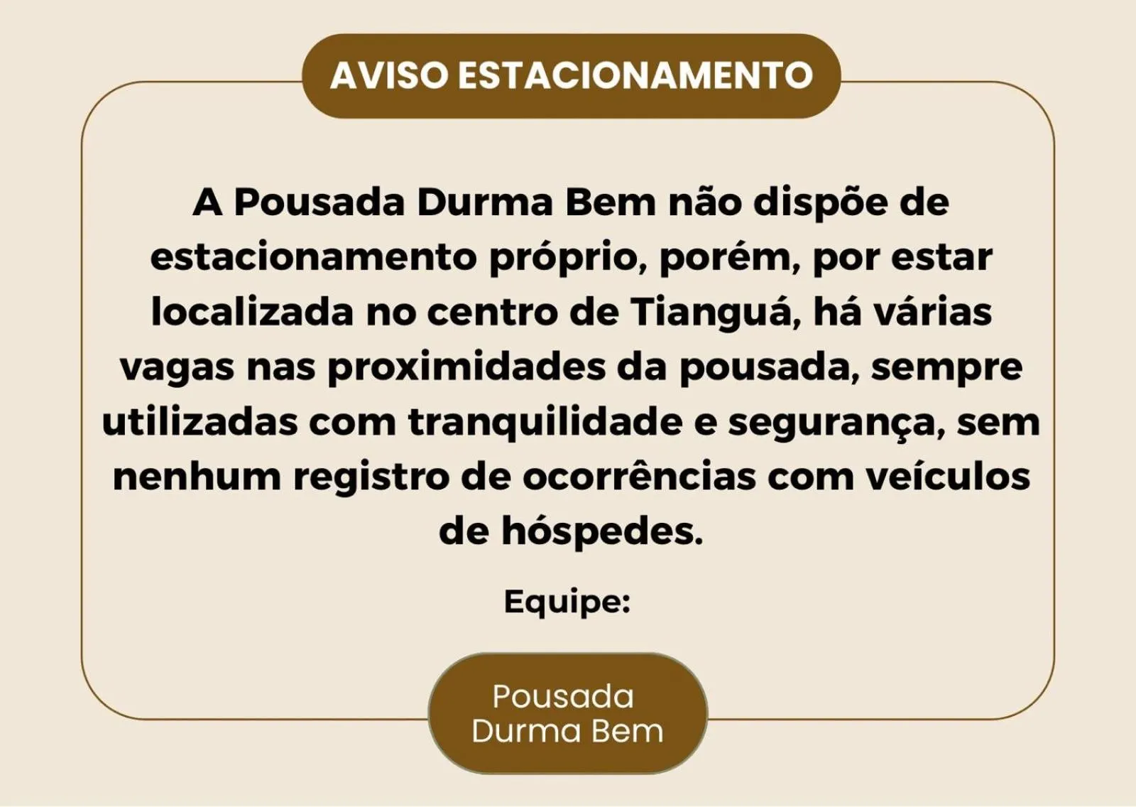 Pousada Durma Bem