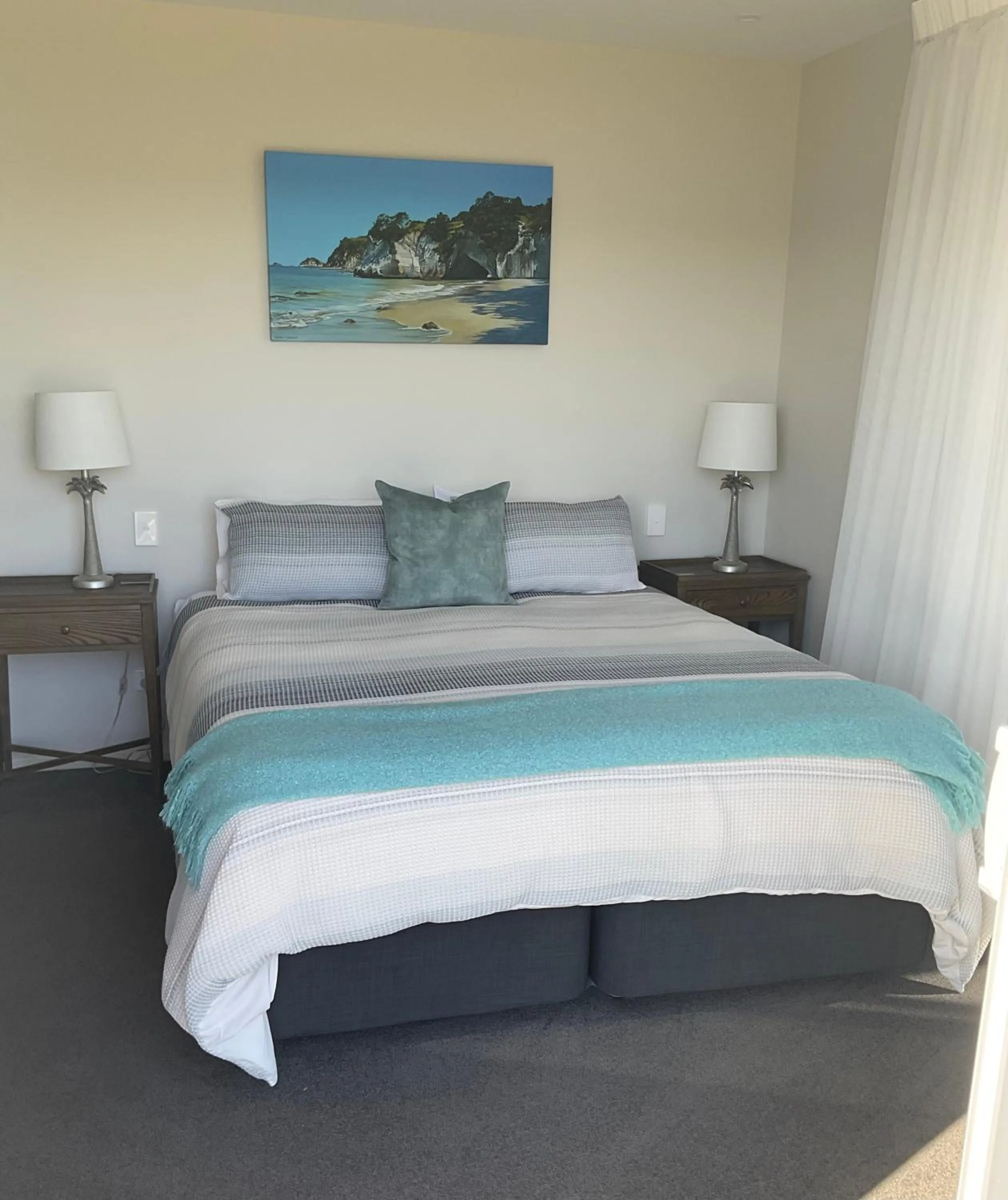 Bedroom, Bed in The Matarangi B & B