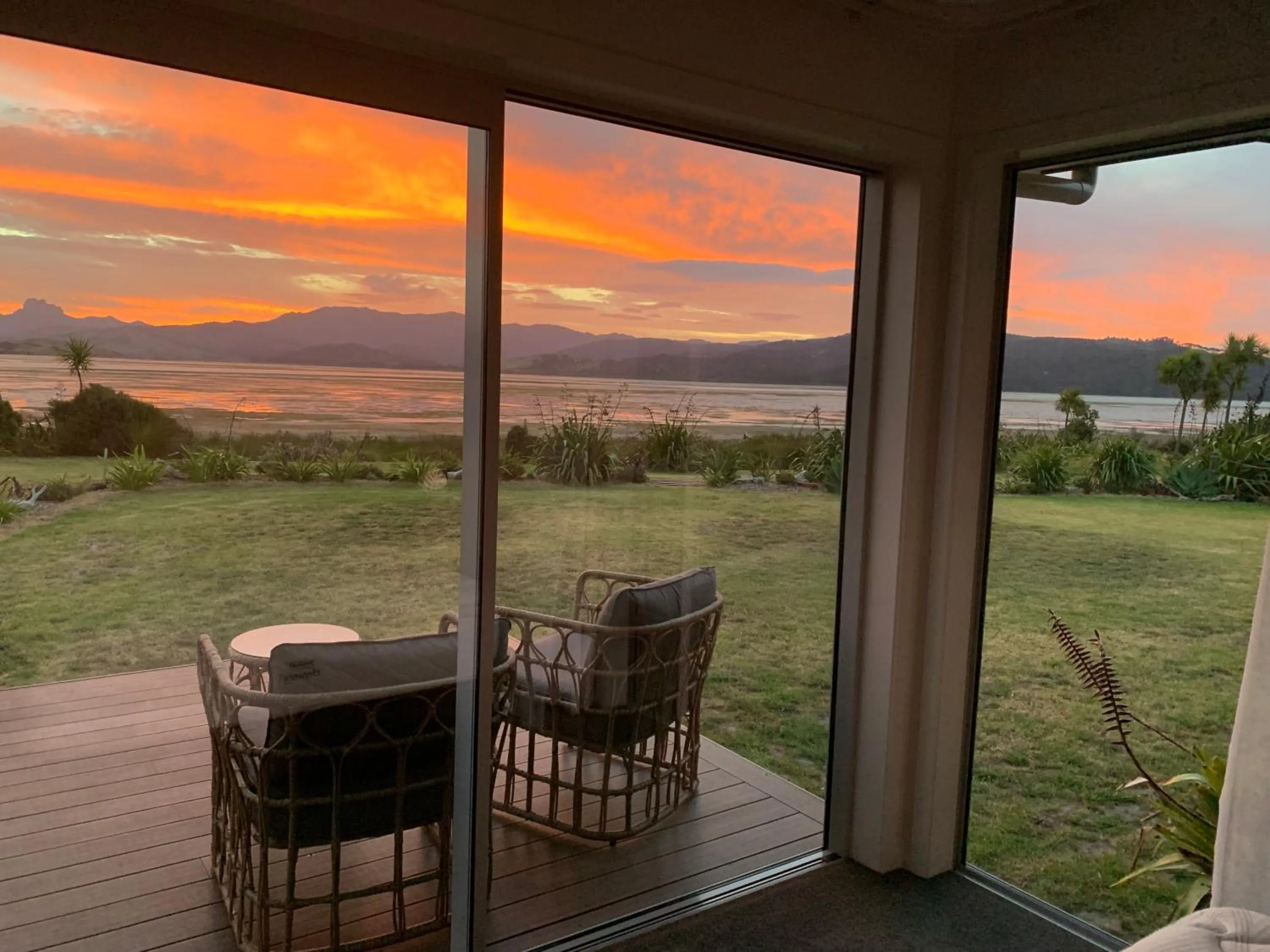 Patio in The Matarangi B & B