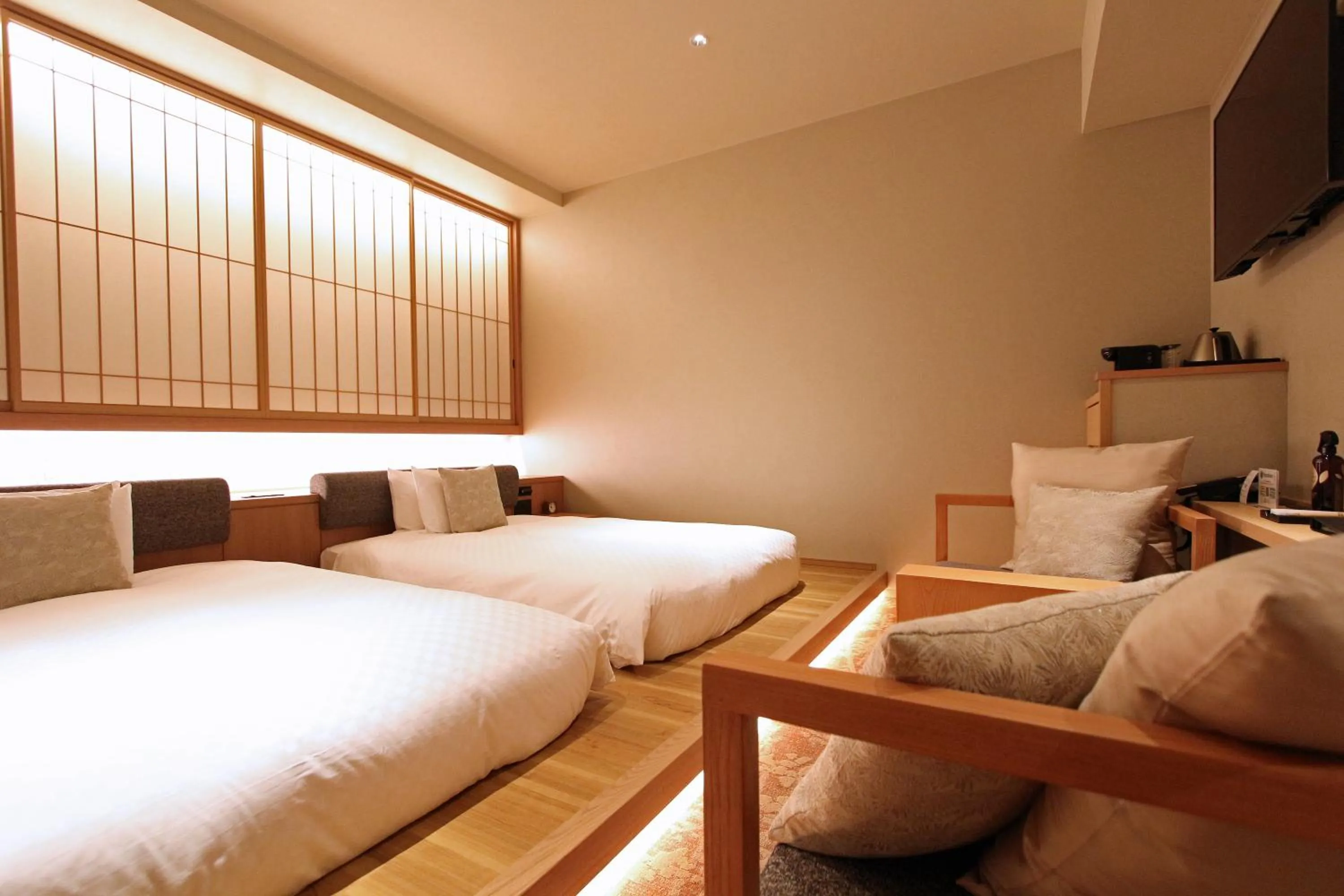 Bed in KAYA Kyoto Nijo Castle, BW Signature Collection by Best Western