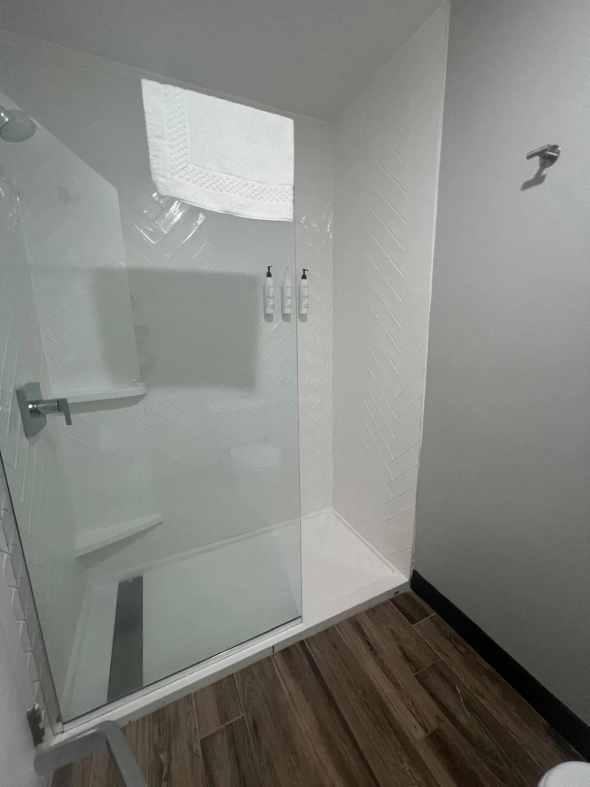 Shower in TownePlace Suites Detroit Warren