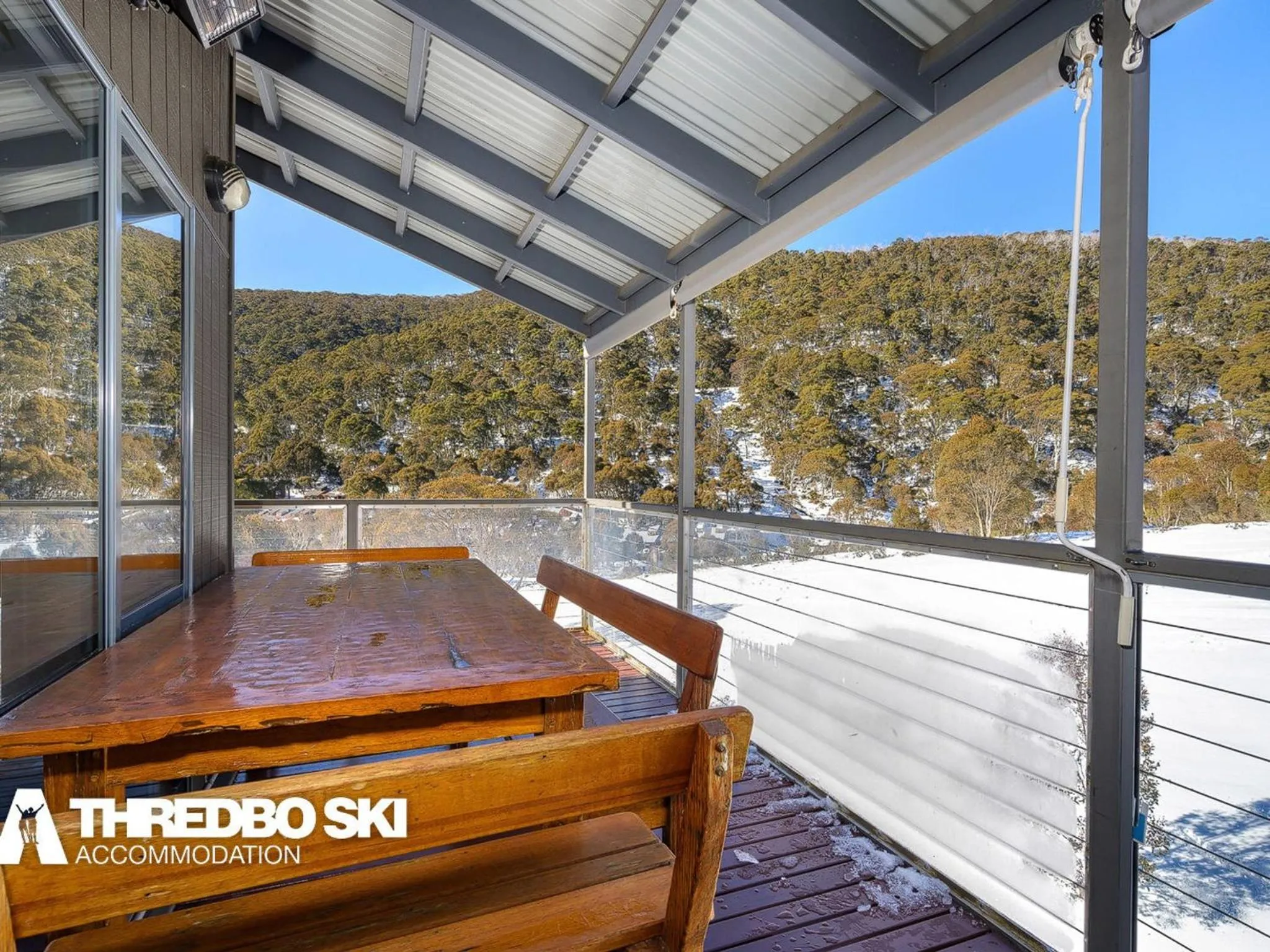 Balcony/Terrace in Snowbound Chalet 3