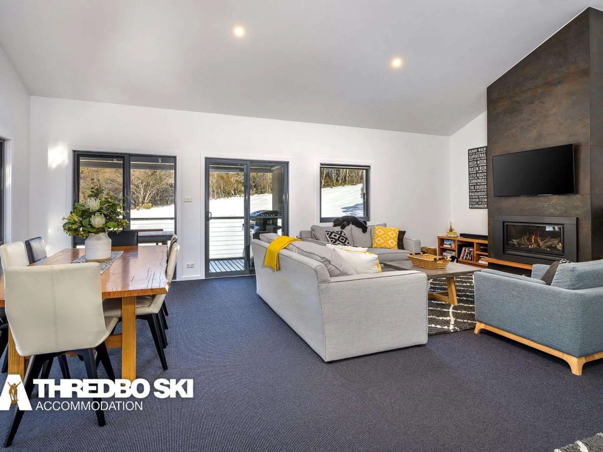 Living room in Snowbound Chalet 3