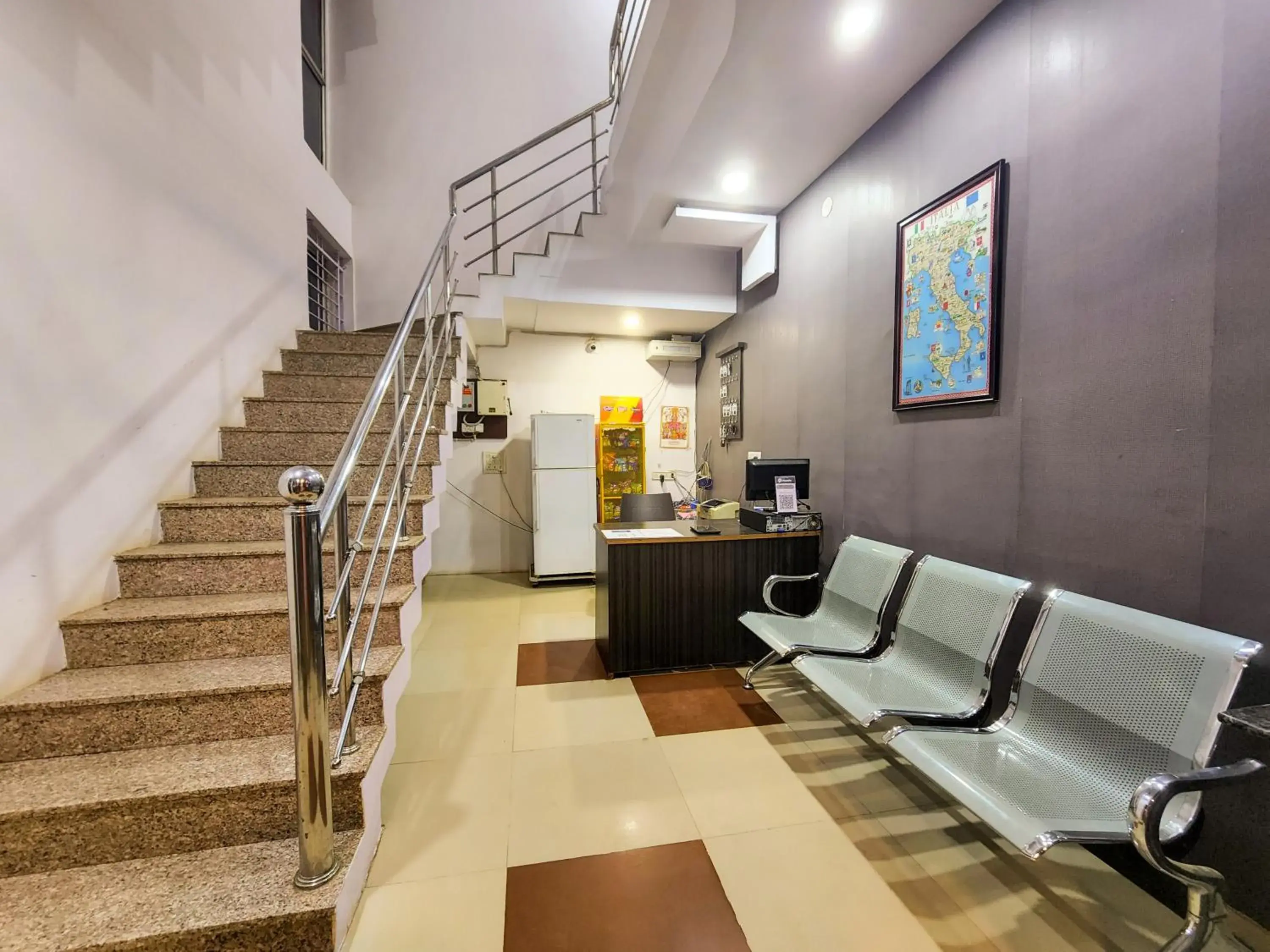 Lobby or reception in Shivani Inn Hotel & Banquet Lobby or reception in Shivani Inn Hotel & Banquet