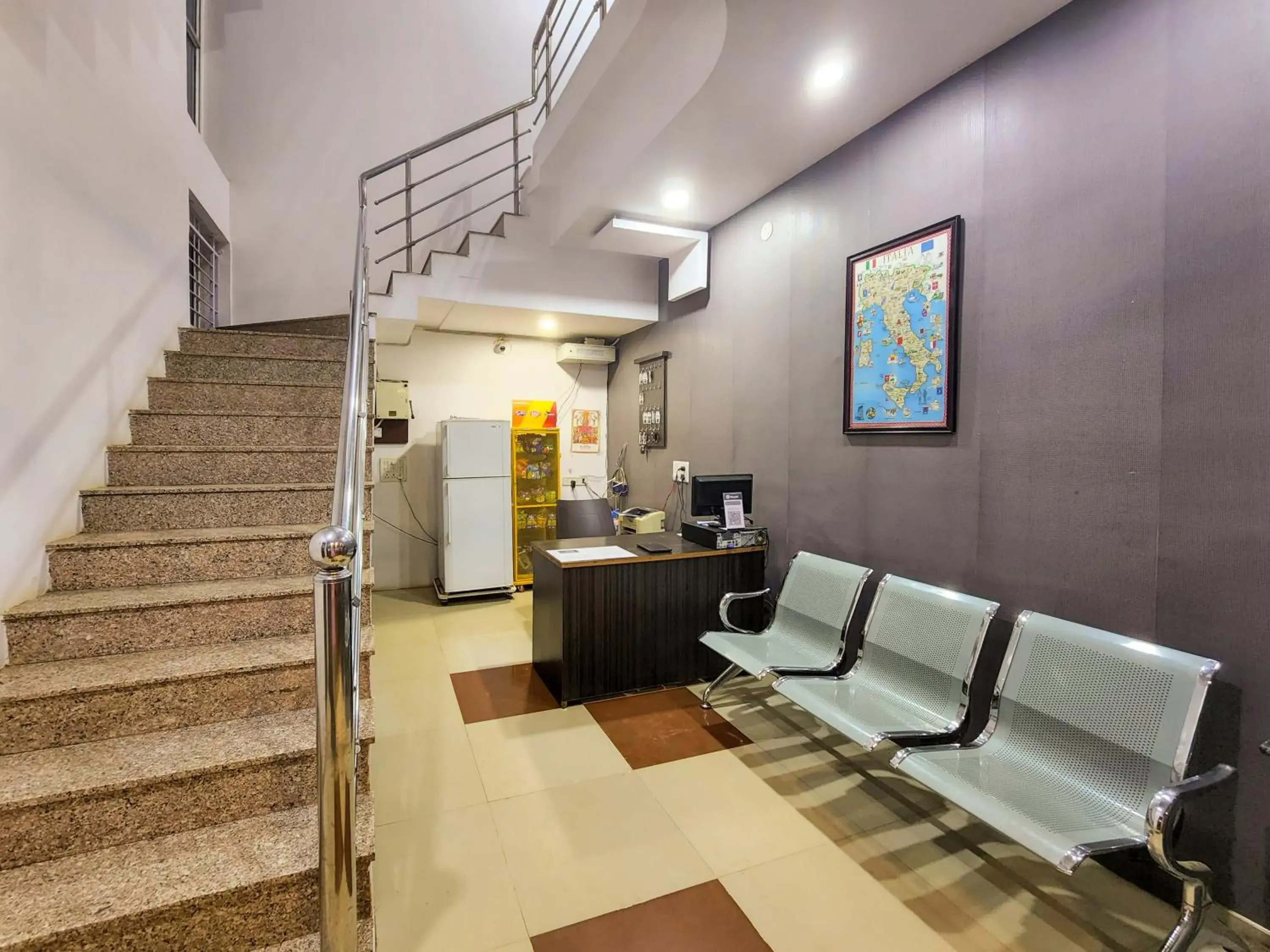 Lobby or reception in Shivani Inn Hotel & Banquet Lobby or reception in Shivani Inn Hotel & Banquet