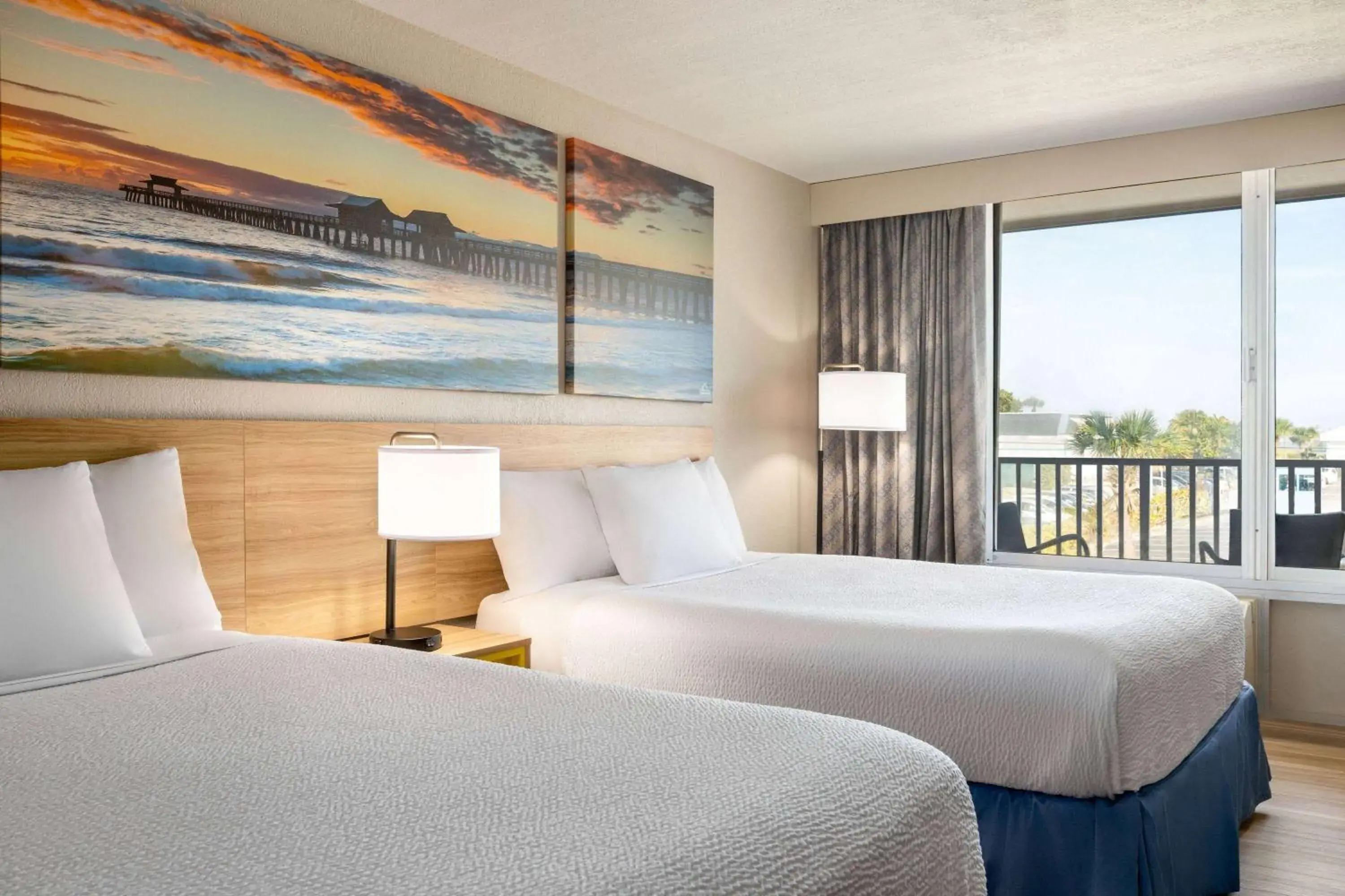 1 Bedroom Suite with 2 Queen Beds with Kitchen in Days Inn by Wyndham Cocoa Beach Port Canaveral 1 Bedroom Suite with 2 Queen Beds with Kitchen in Days Inn by Wyndham Cocoa Beach Port Canaveral