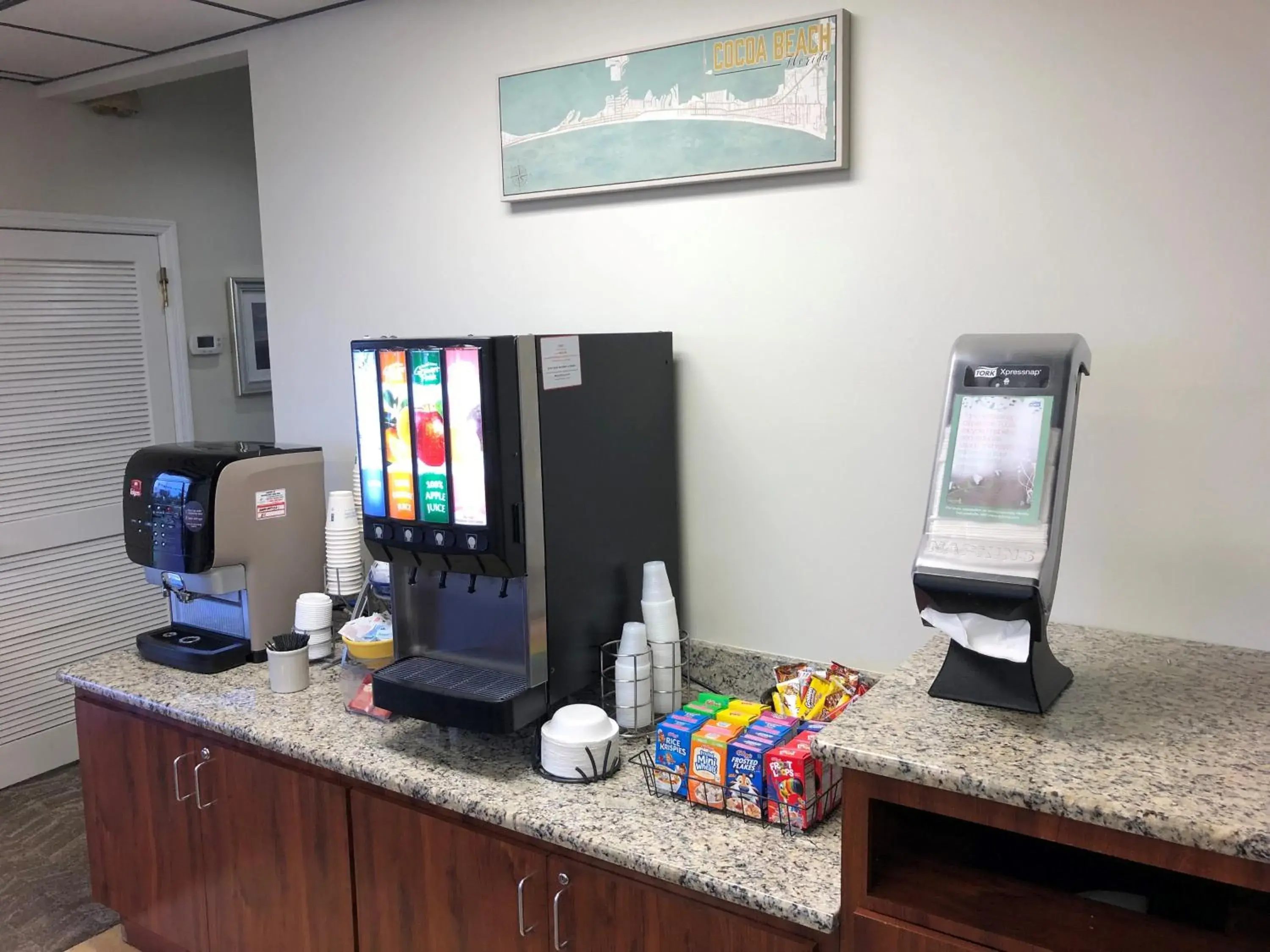 Breakfast in Days Inn by Wyndham Cocoa Beach Port Canaveral Breakfast in Days Inn by Wyndham Cocoa Beach Port Canaveral