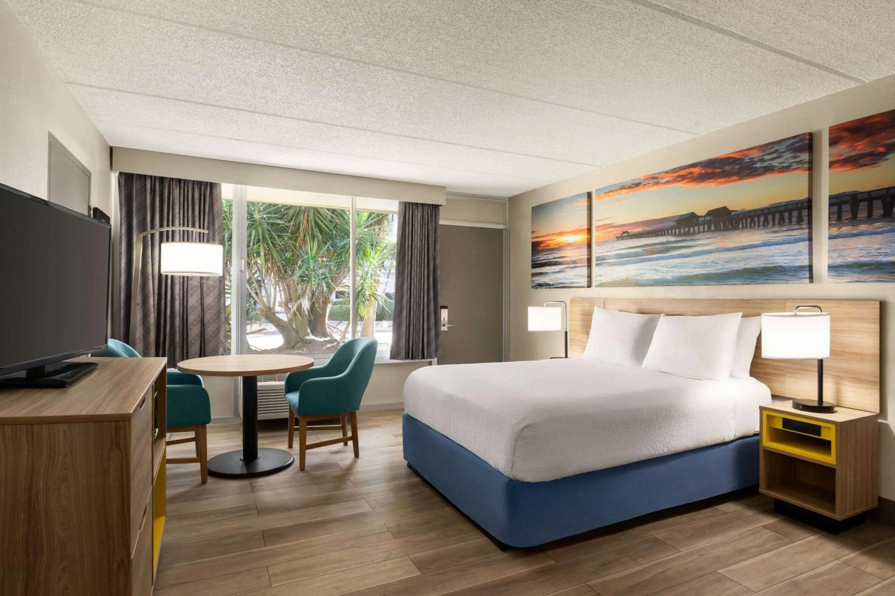 Photo of the whole room, Bed in Days Inn by Wyndham Cocoa Beach Port Canaveral