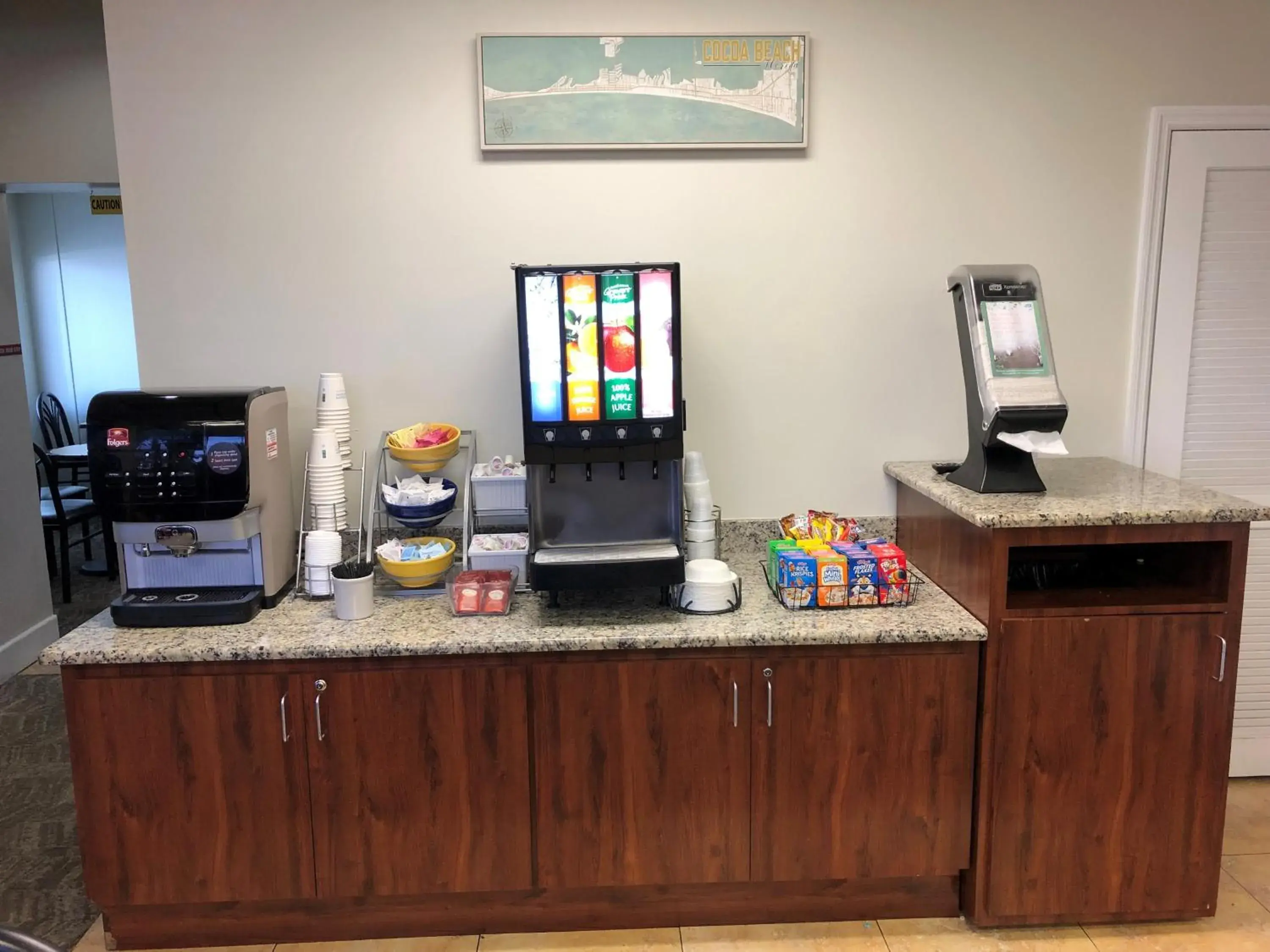 Breakfast in Days Inn by Wyndham Cocoa Beach Port Canaveral Breakfast in Days Inn by Wyndham Cocoa Beach Port Canaveral