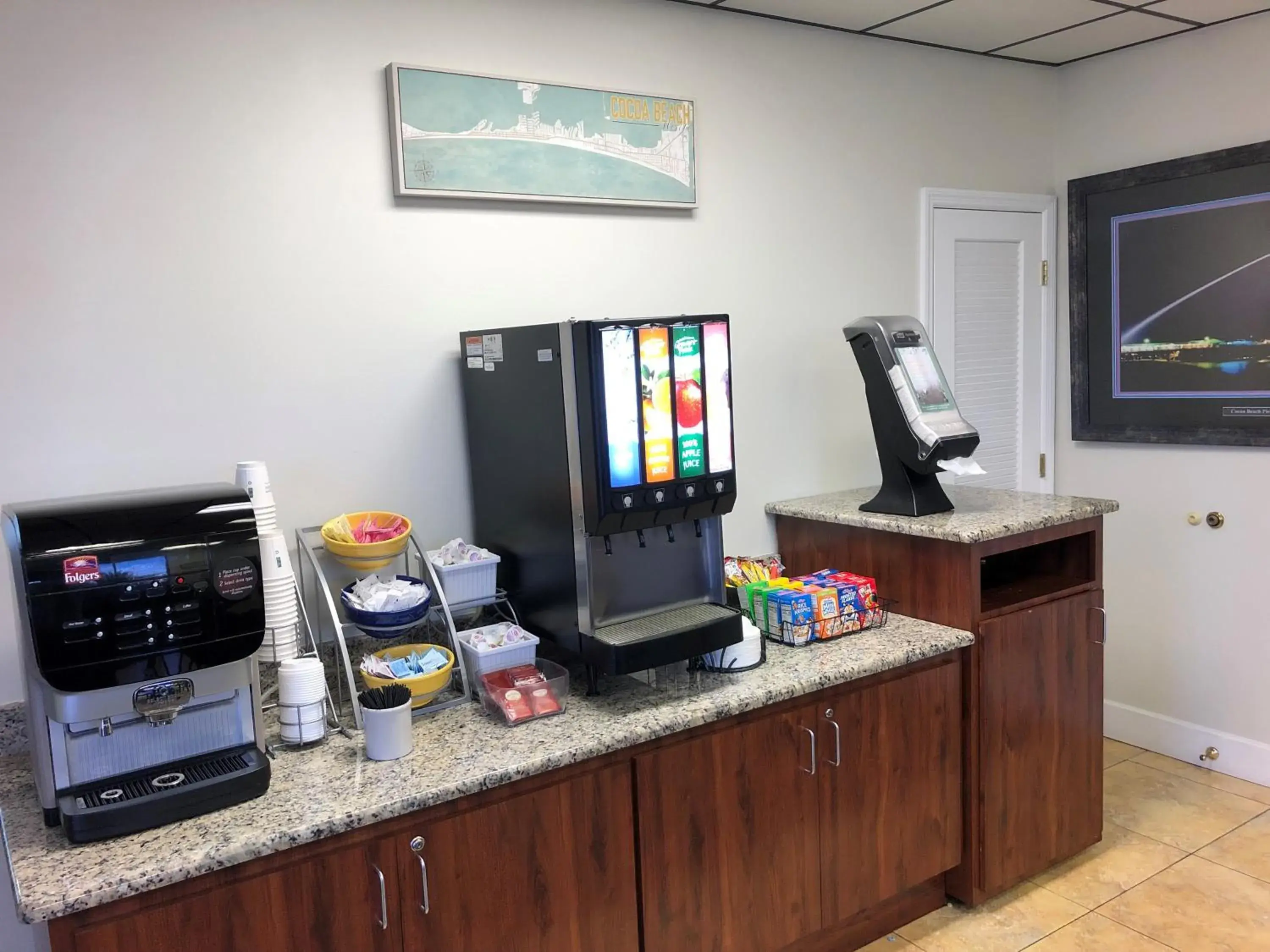 Breakfast in Days Inn by Wyndham Cocoa Beach Port Canaveral Breakfast in Days Inn by Wyndham Cocoa Beach Port Canaveral