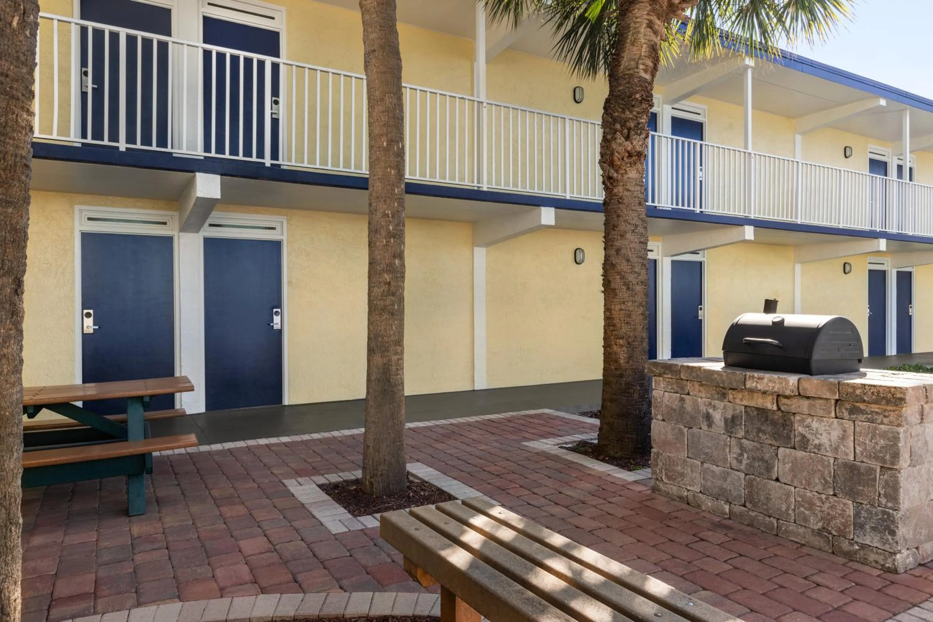 BBQ facilities in Days Inn by Wyndham Cocoa Beach Port Canaveral