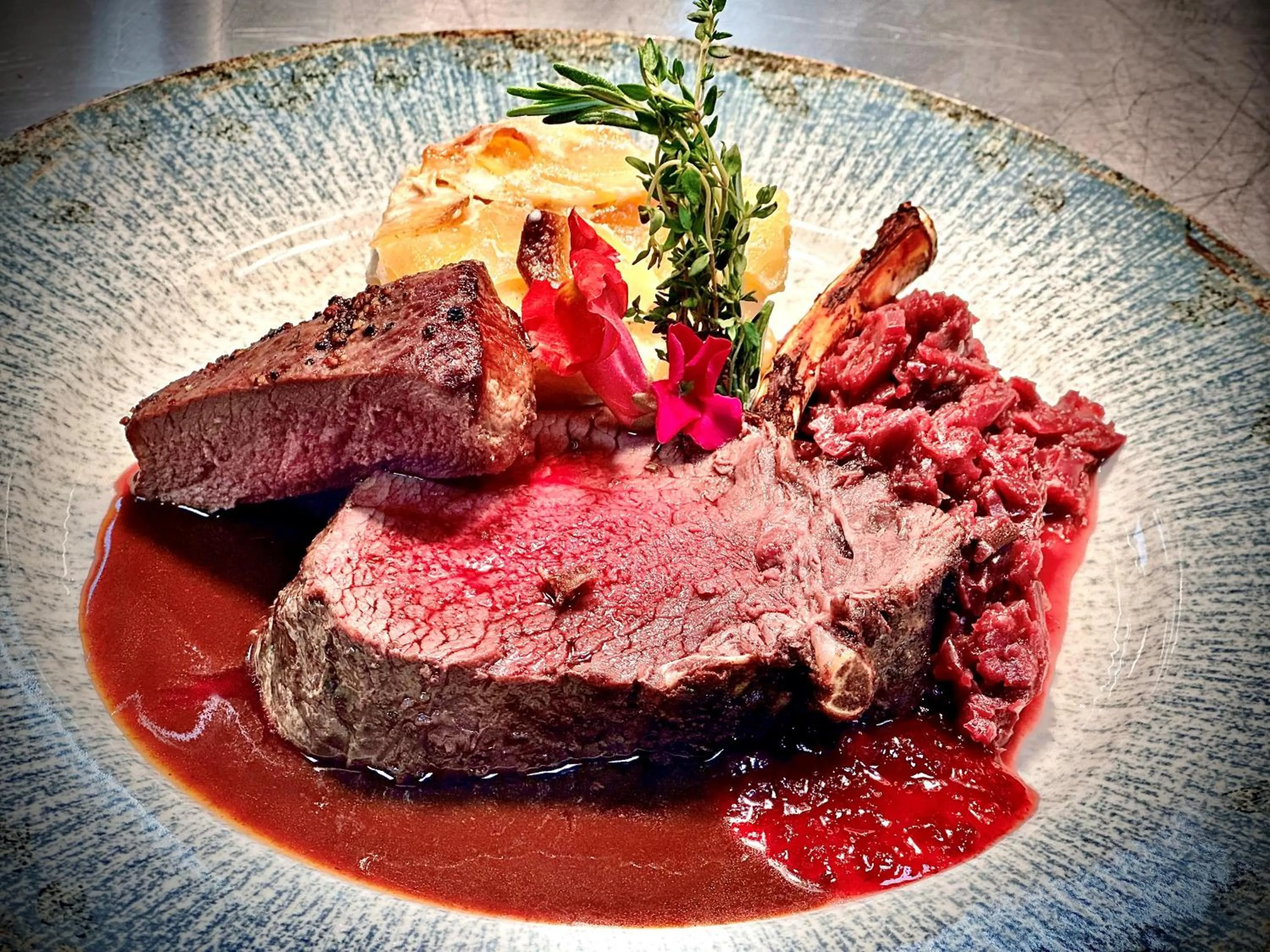 Restaurant/places to eat in Hotel Rural Nou Dalt Muntanya