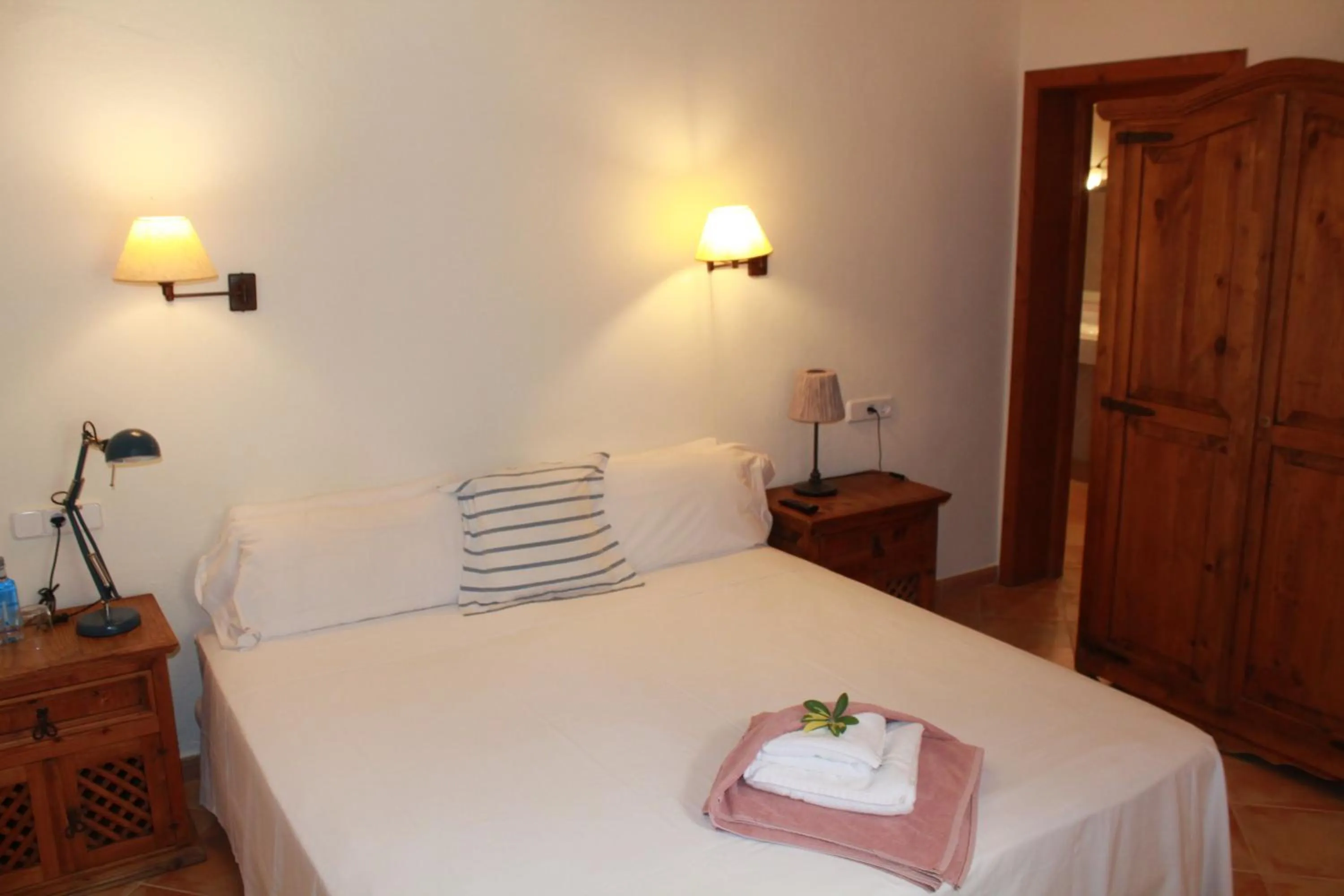 Bed in Hotel Rural Nou Dalt Muntanya