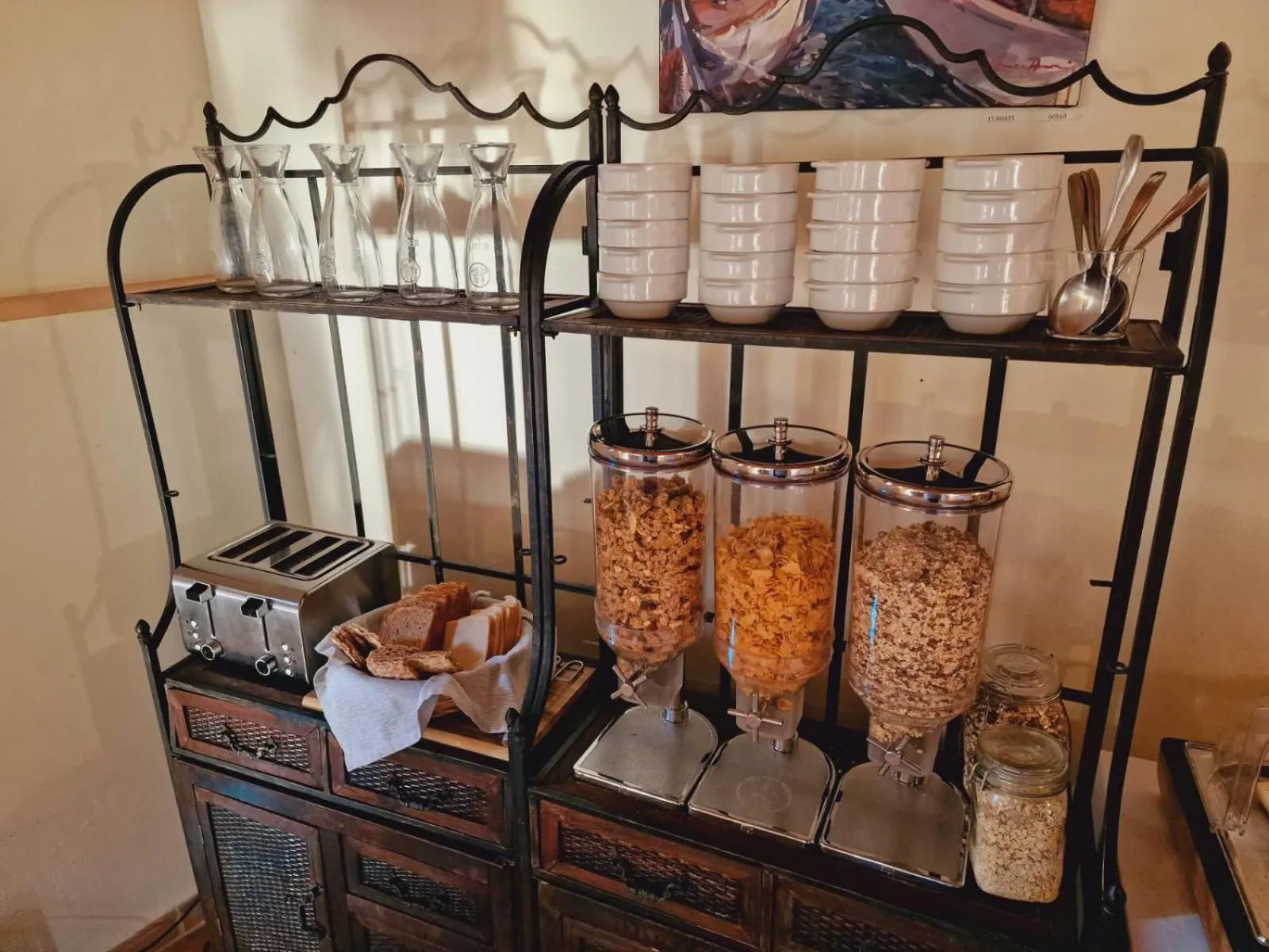 Breakfast in Hotel Rural Nou Dalt Muntanya