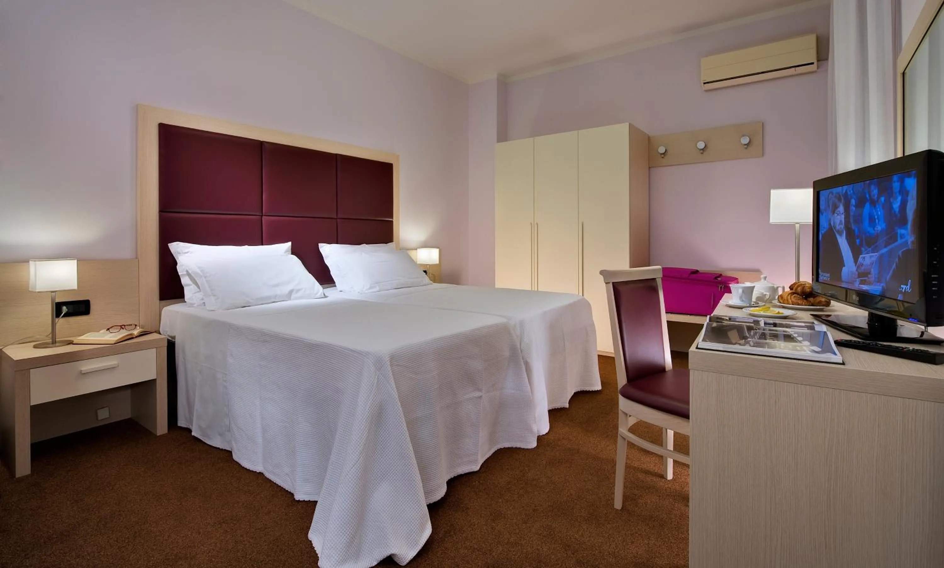 Classic Double Room with Balcony in Hotel Terme Marco Polo