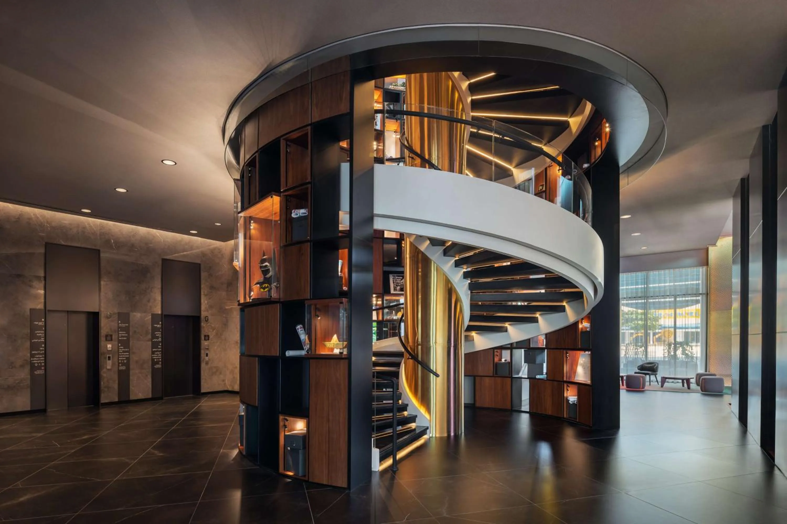 Lobby or reception in The WB Abu Dhabi, Curio Collection By Hilton