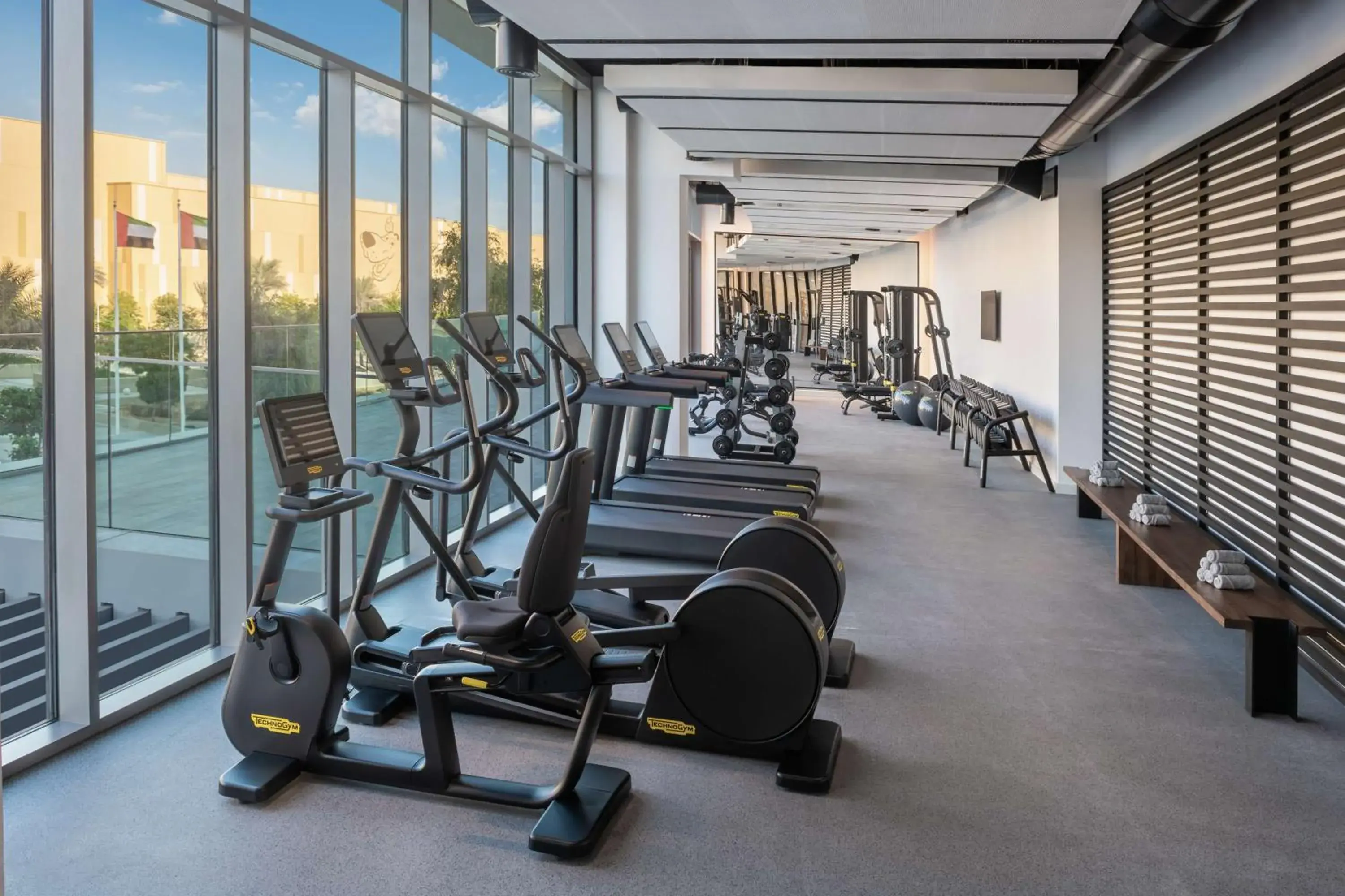 Fitness centre/facilities in The WB Abu Dhabi, Curio Collection By Hilton Fitness centre/facilities in The WB Abu Dhabi, Curio Collection By Hilton