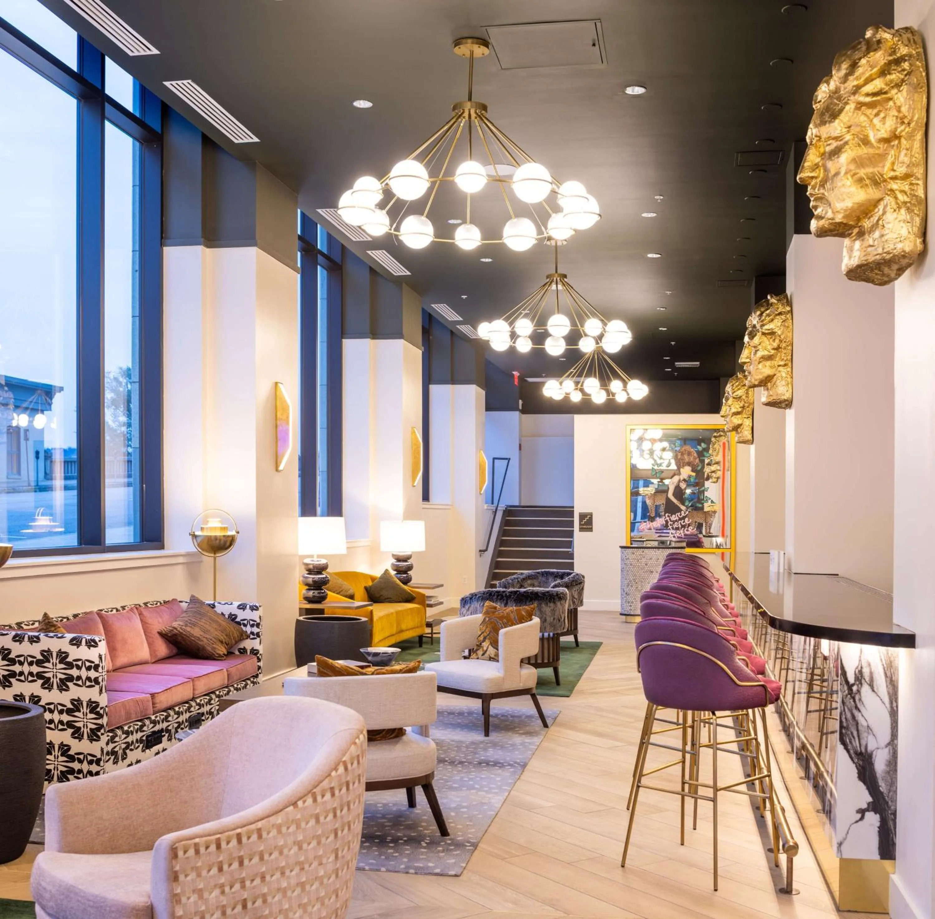 Lobby or reception in The Kelly Birmingham, Tapestry Collection By Hilton