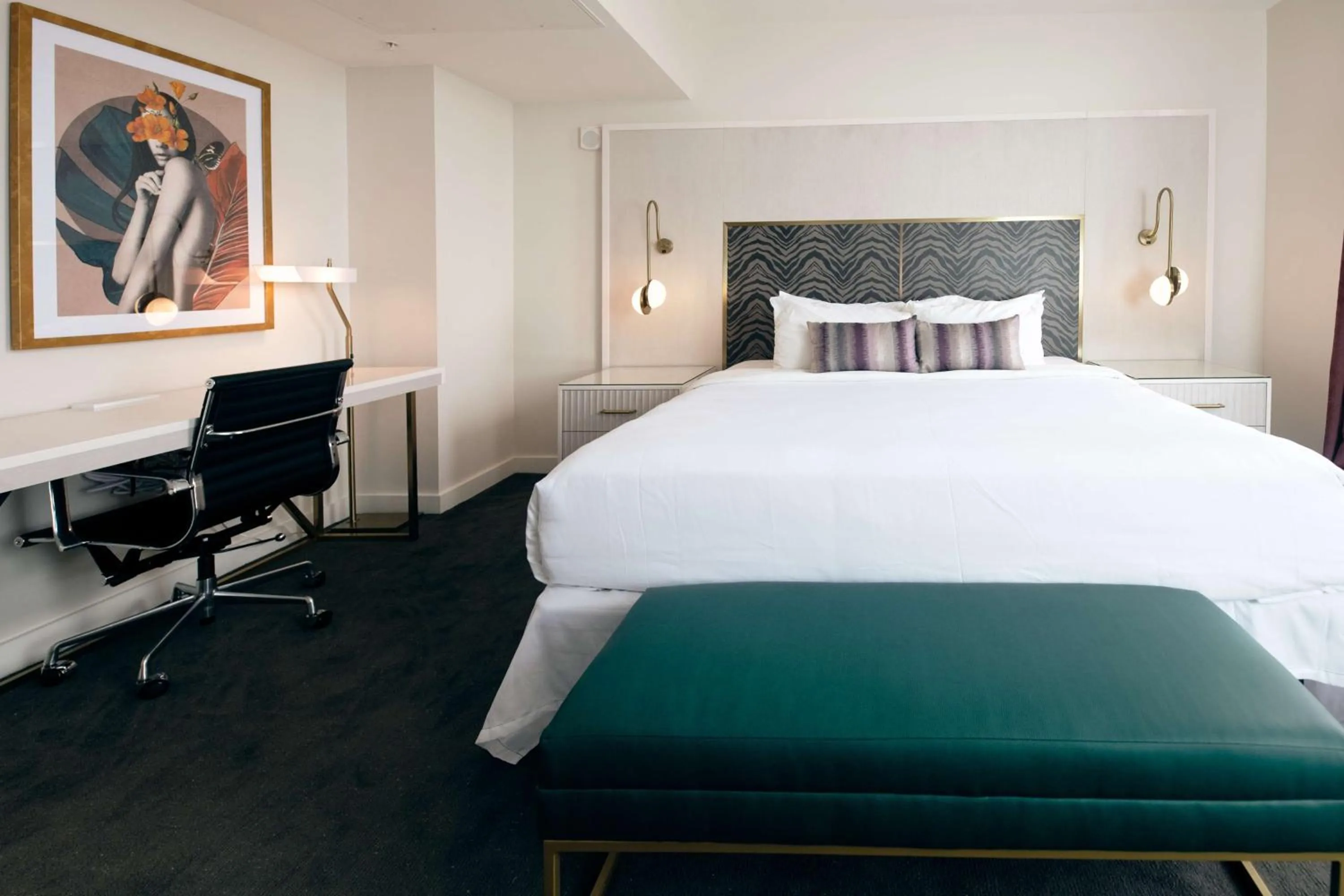 Bedroom, Bed in The Kelly Birmingham, Tapestry Collection By Hilton