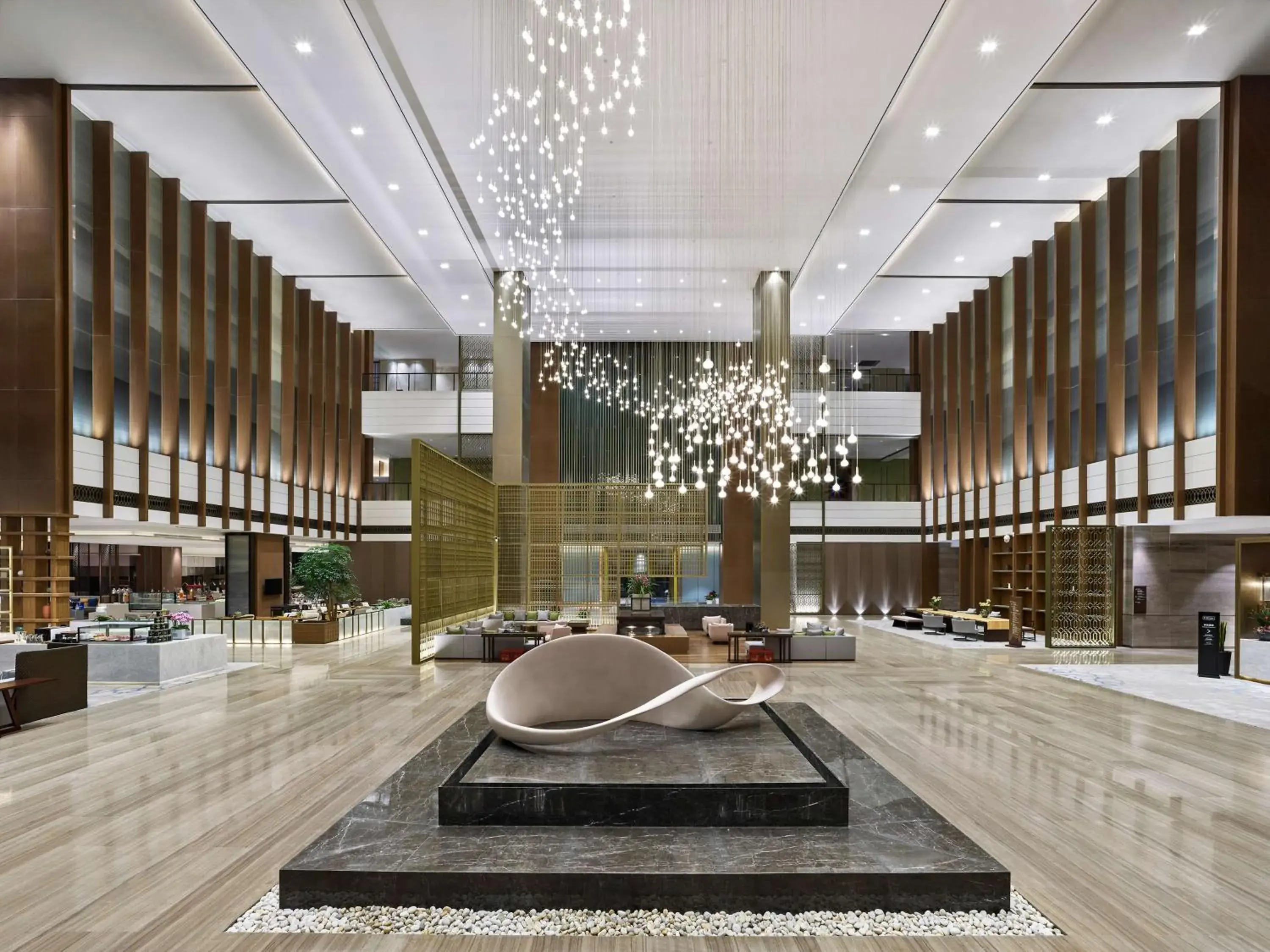 Lobby or reception in Doubletree By Hilton Quzhou Lobby or reception in Doubletree By Hilton Quzhou