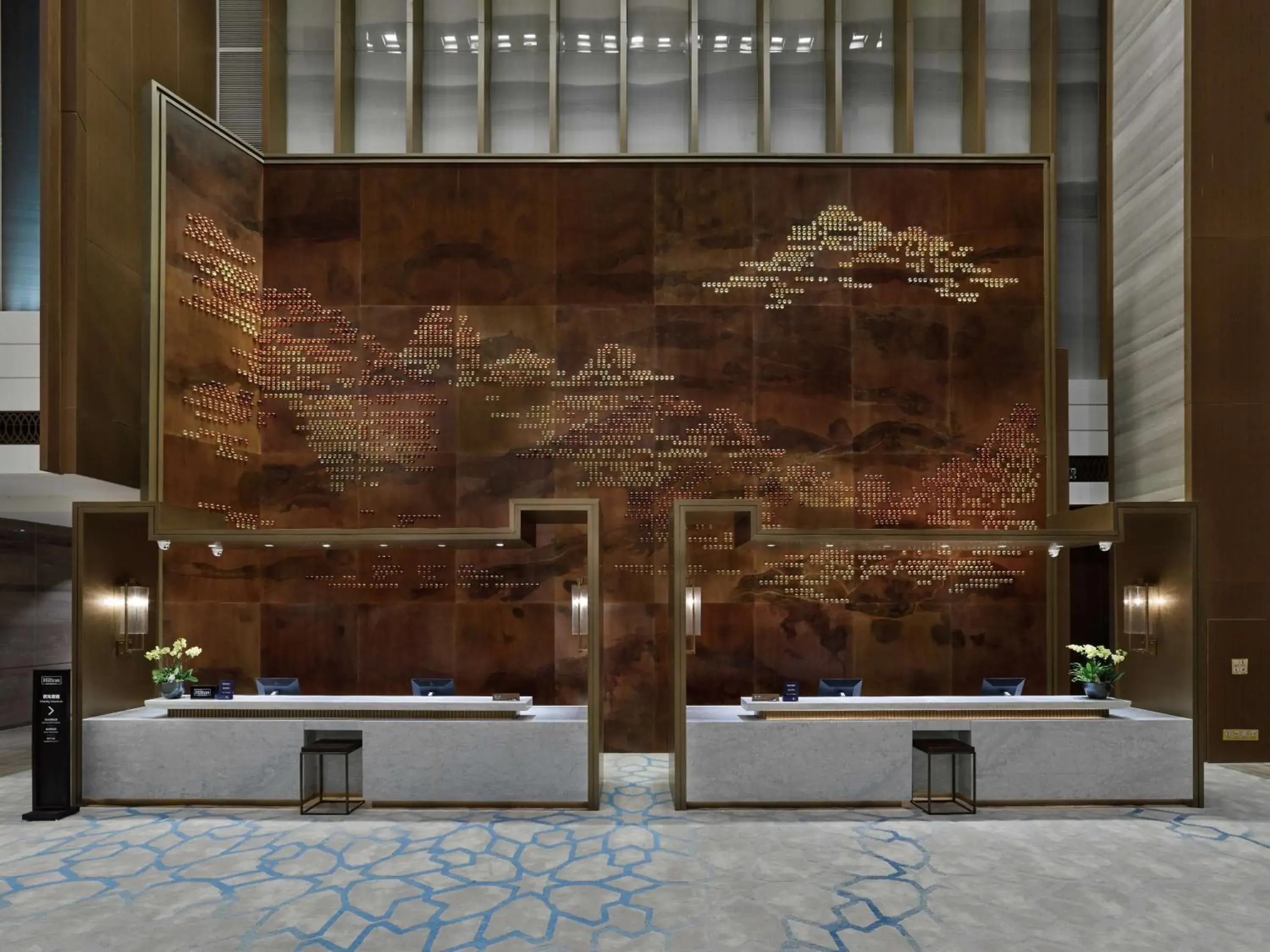 Lobby or reception in Doubletree By Hilton Quzhou Lobby or reception in Doubletree By Hilton Quzhou