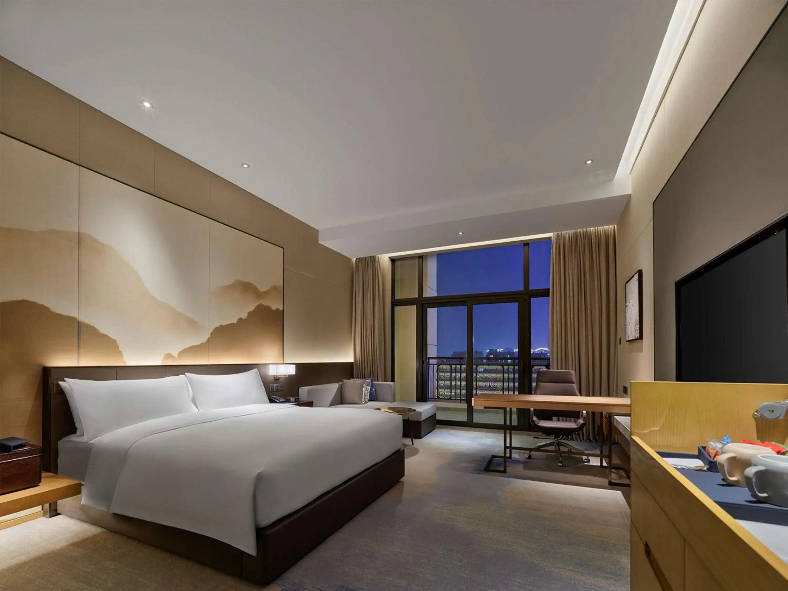 Executive King Room in Doubletree By Hilton Quzhou Executive King Room in Doubletree By Hilton Quzhou