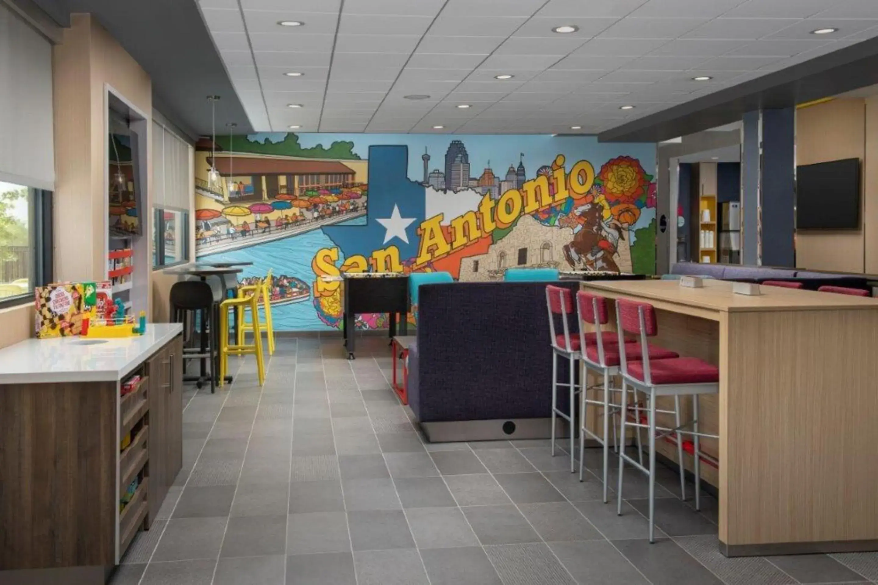 Lobby or reception in Tru By Hilton San Antonio North Lobby or reception in Tru By Hilton San Antonio North