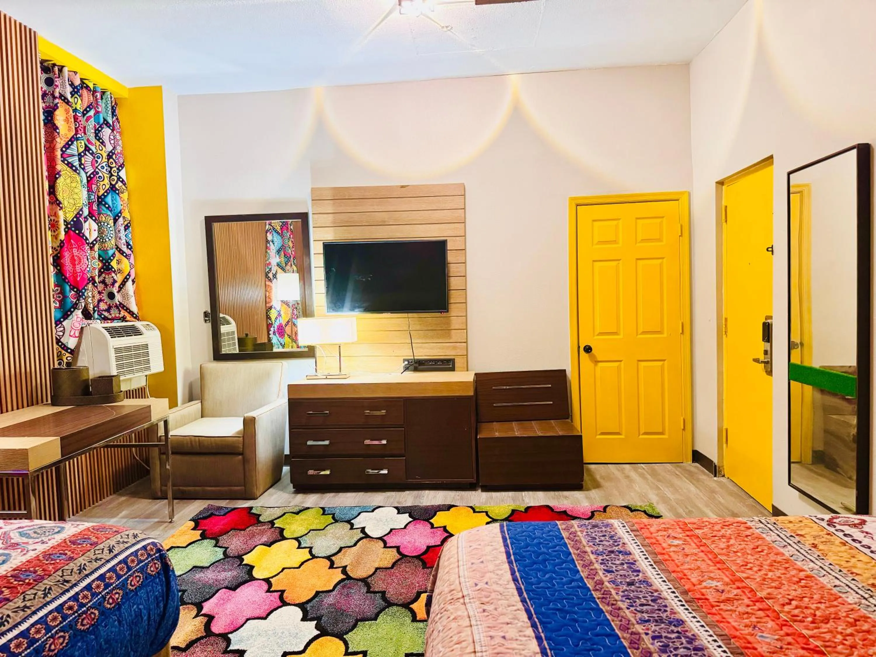 Bed in The Mt Vernon Inn