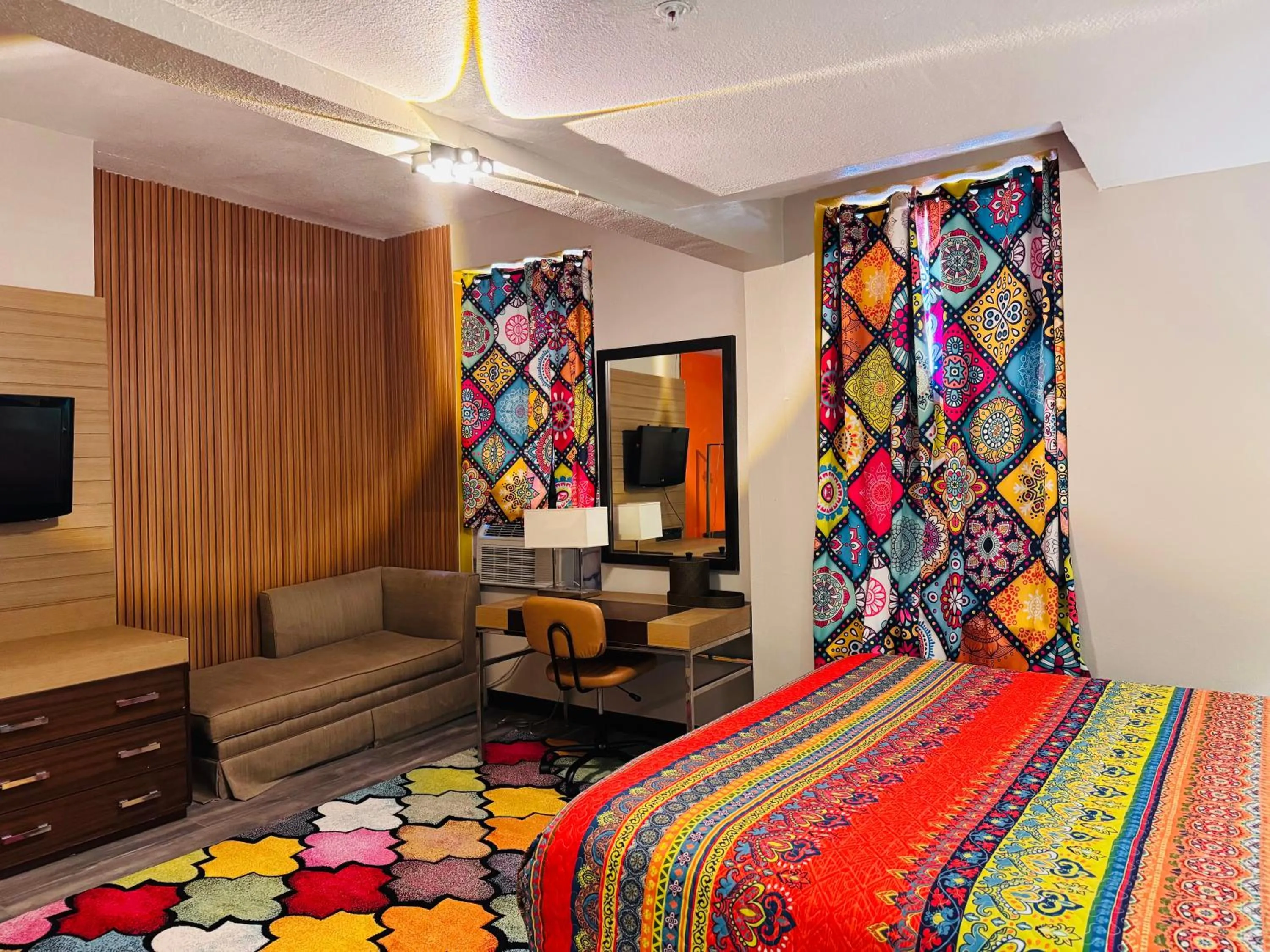 Bed in The Mt Vernon Inn