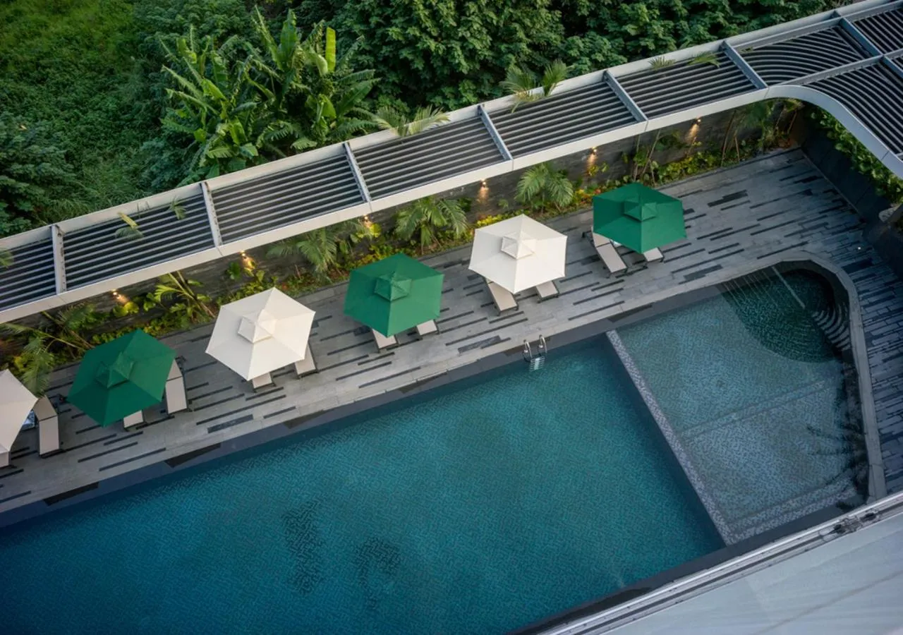 Bird's eye view in Fraser Residence Hanoi