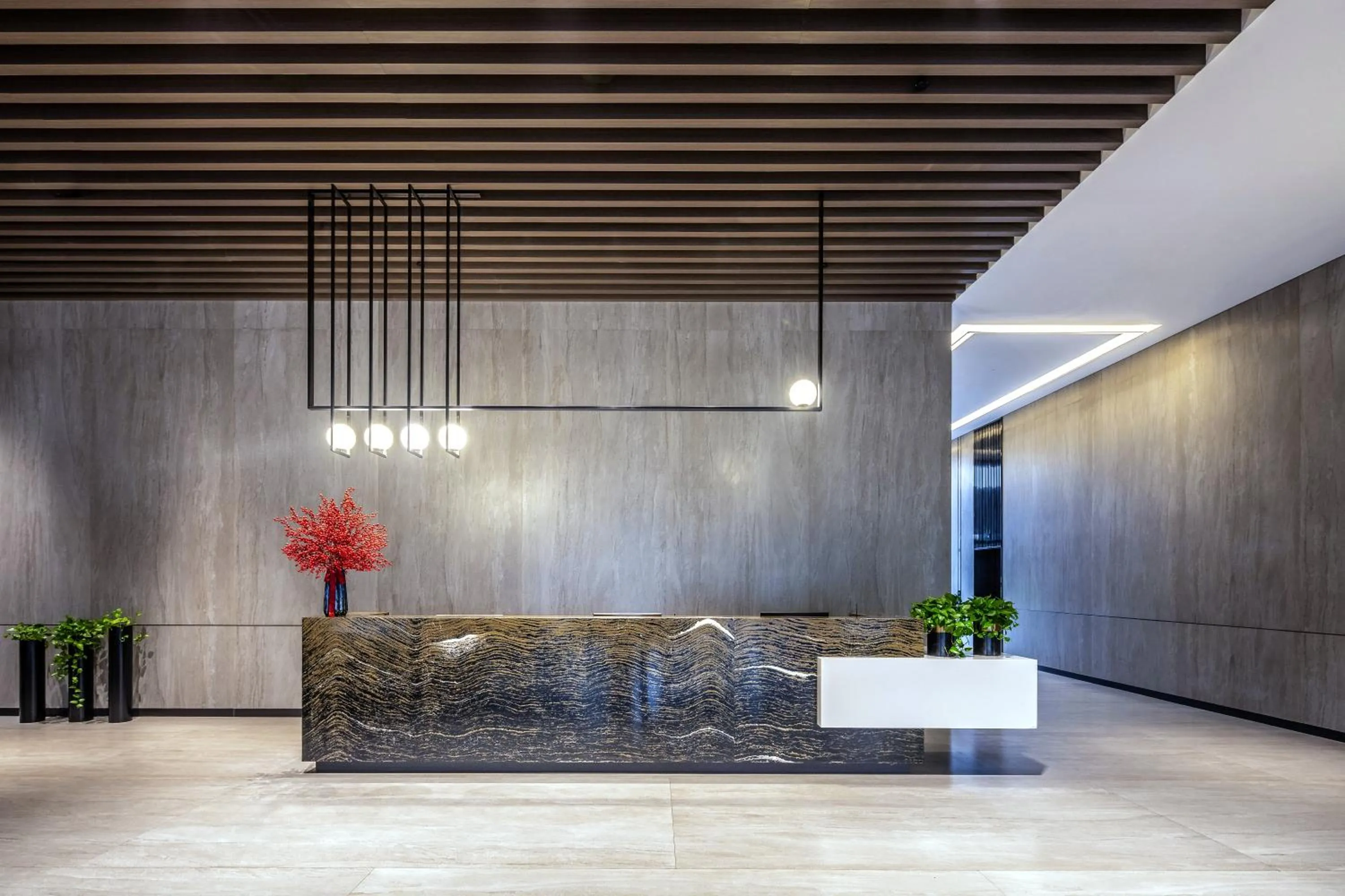 Lobby or reception in Fraser Residence Hanoi