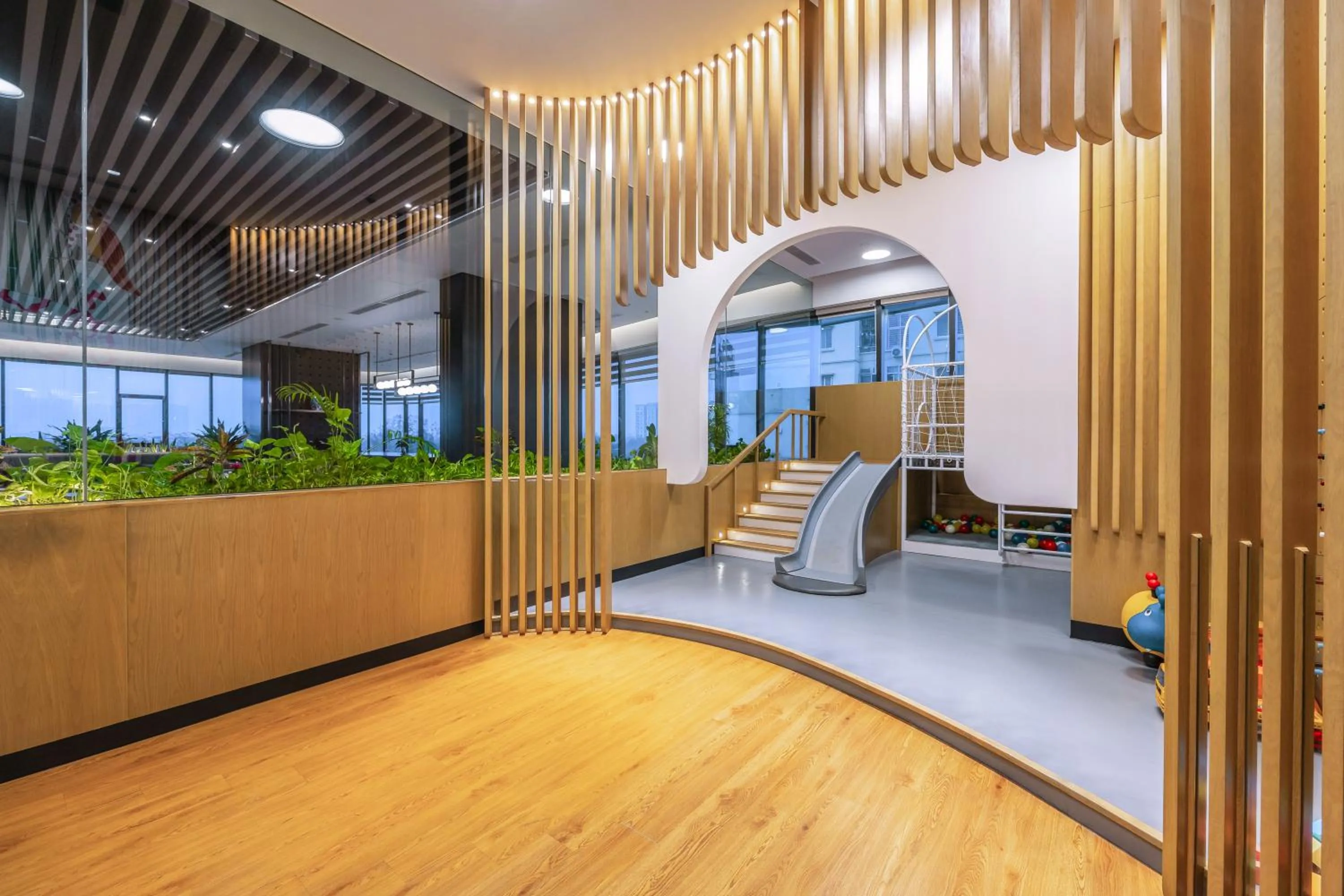 Children play ground in Fraser Residence Hanoi